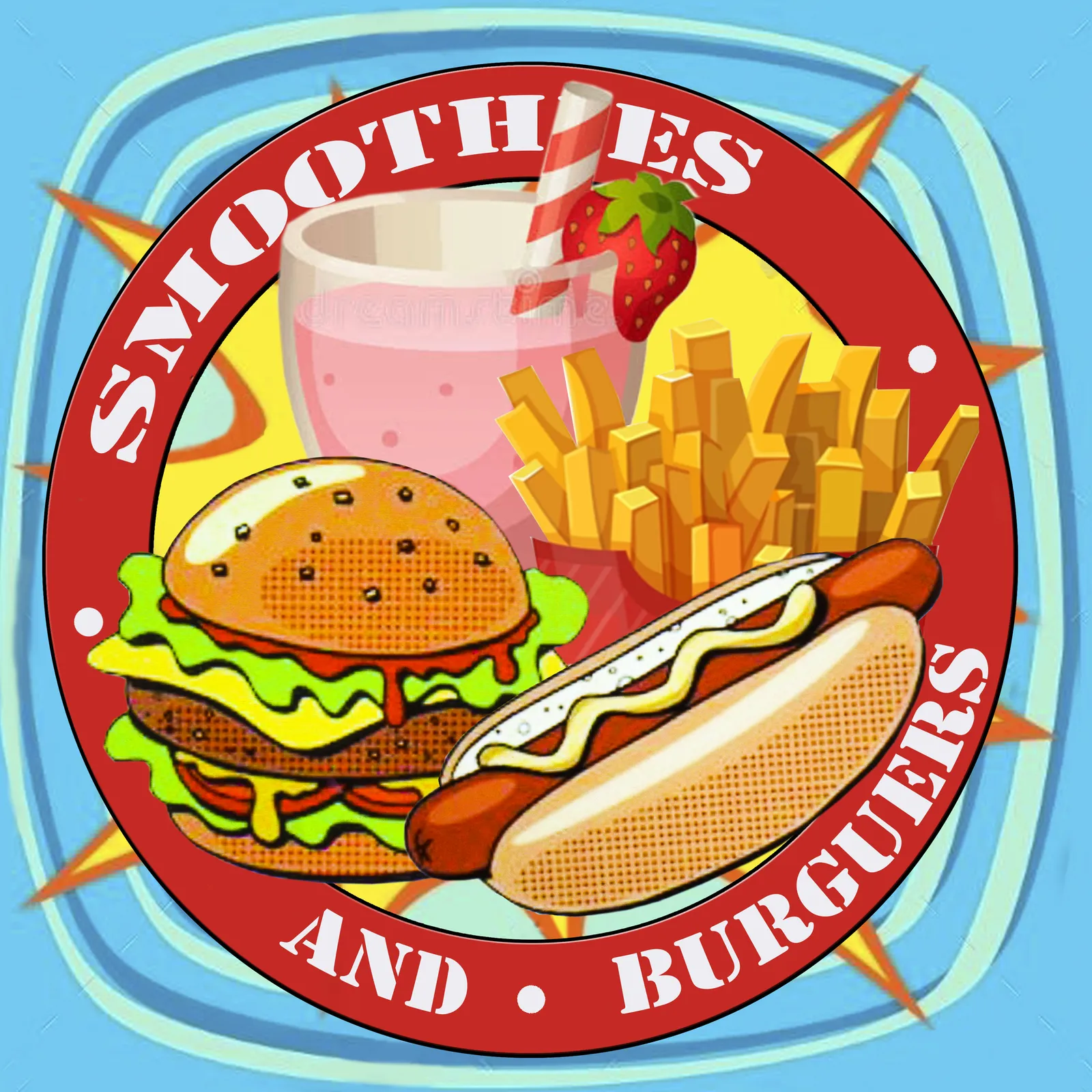 Smoothies and Burguers image 1