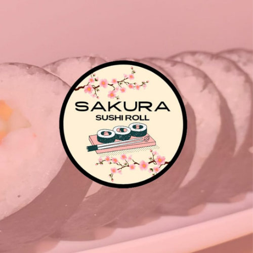 Sakura sushi roll image 4