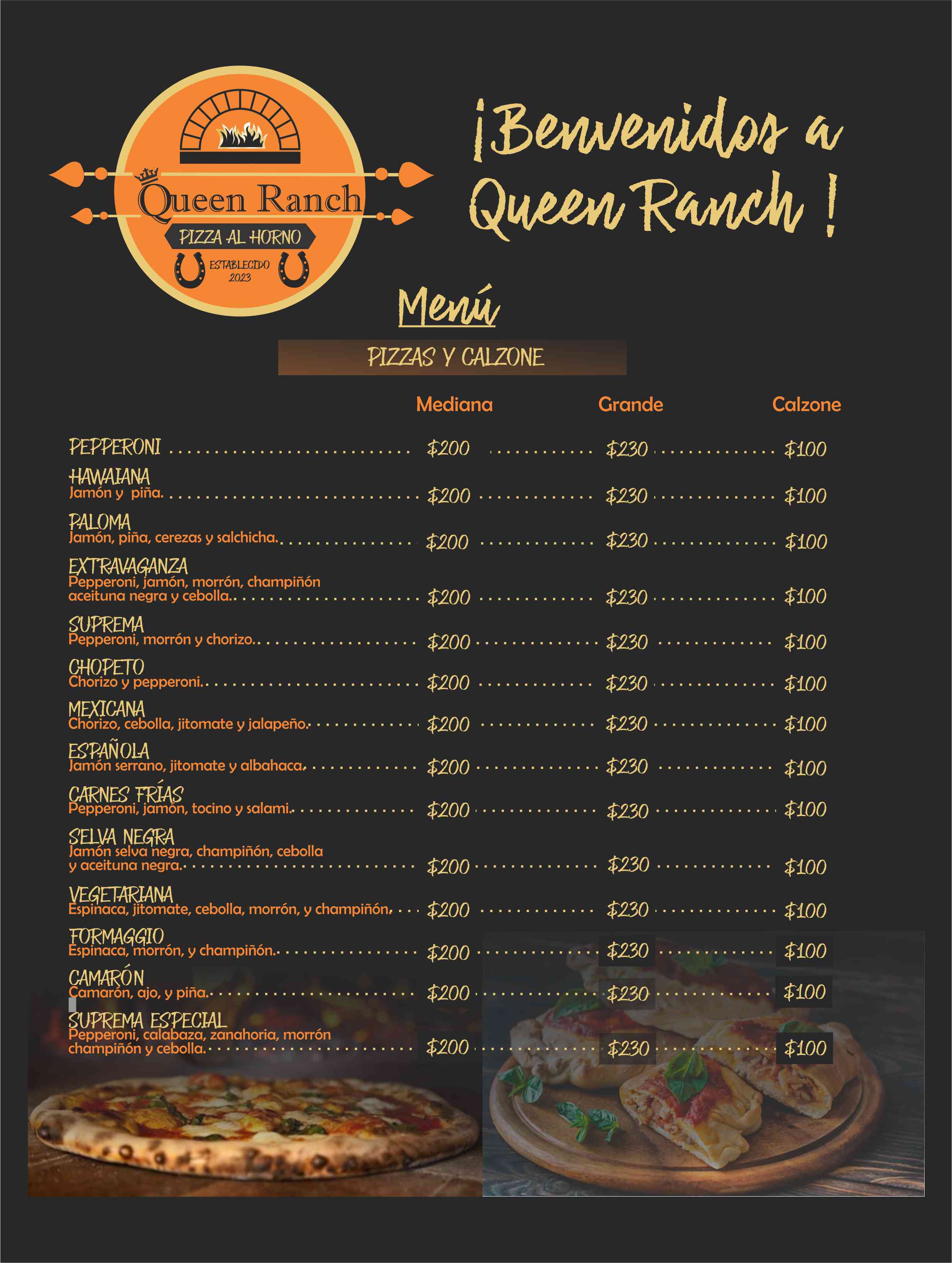 Pizzas a la Leña "Queen Ranch" image 6