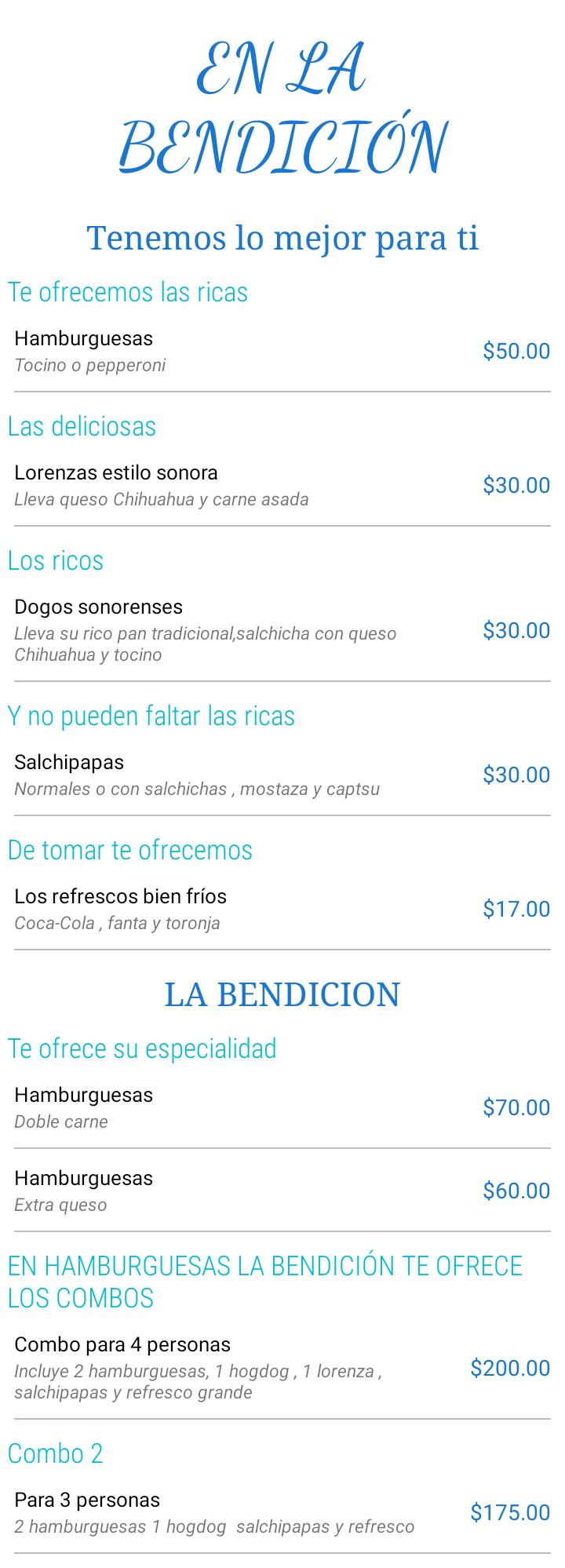 HAMBURGUESAS LA BENDICIÓN image 1