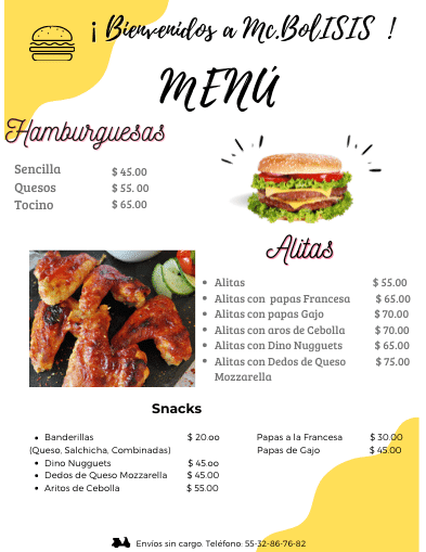 Papás y alitas Mc.DelIsis image 4