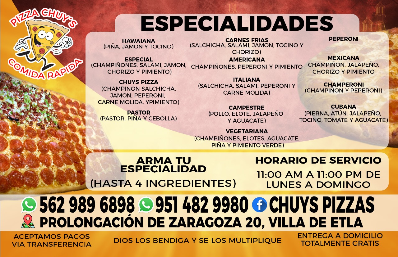 Chuy's Pizzas image 6