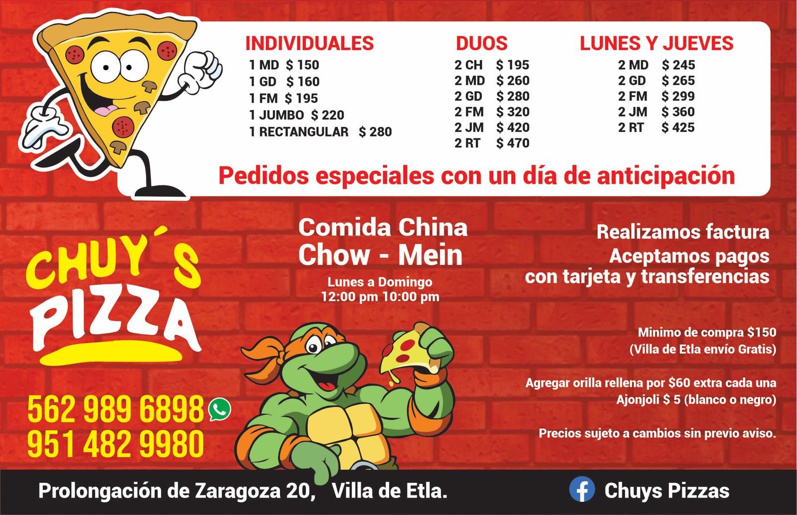 Chuy's Pizzas image 7
