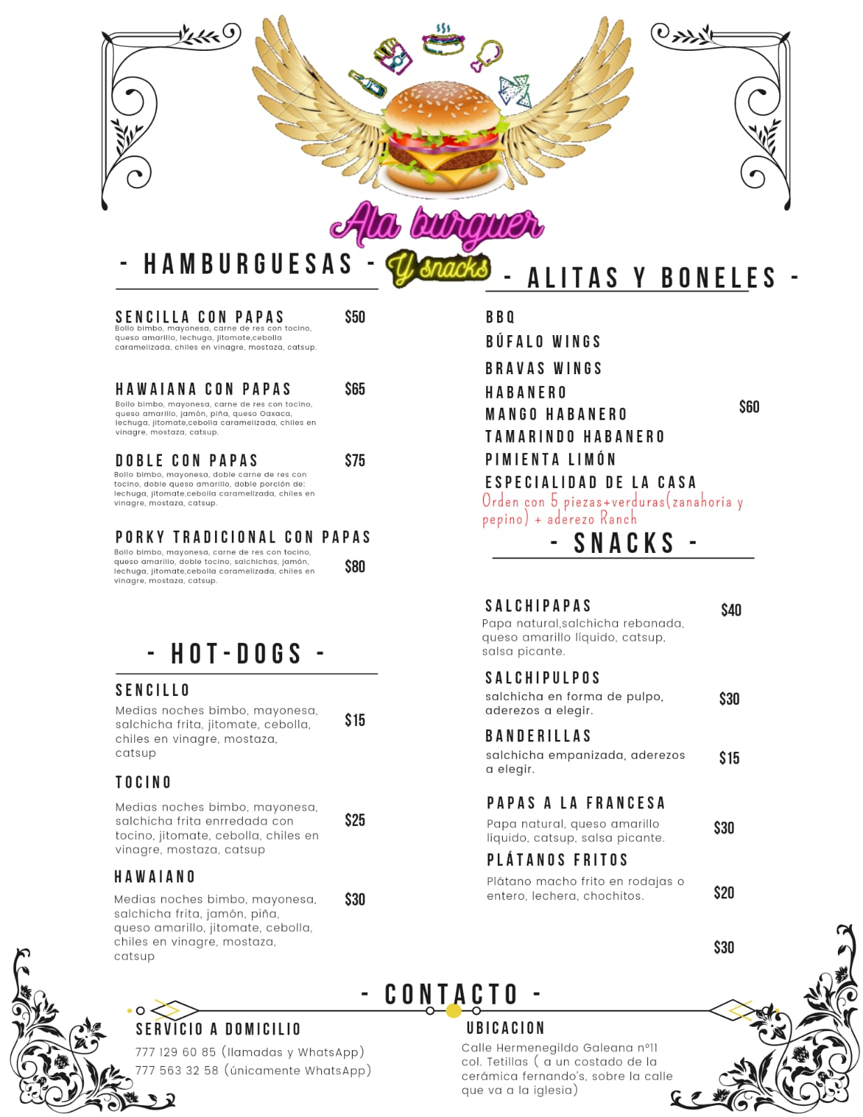 "ALA BURGER Y SNACKS" image 9