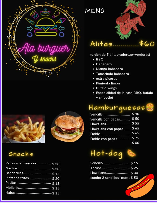"ALA BURGER Y SNACKS" image 10