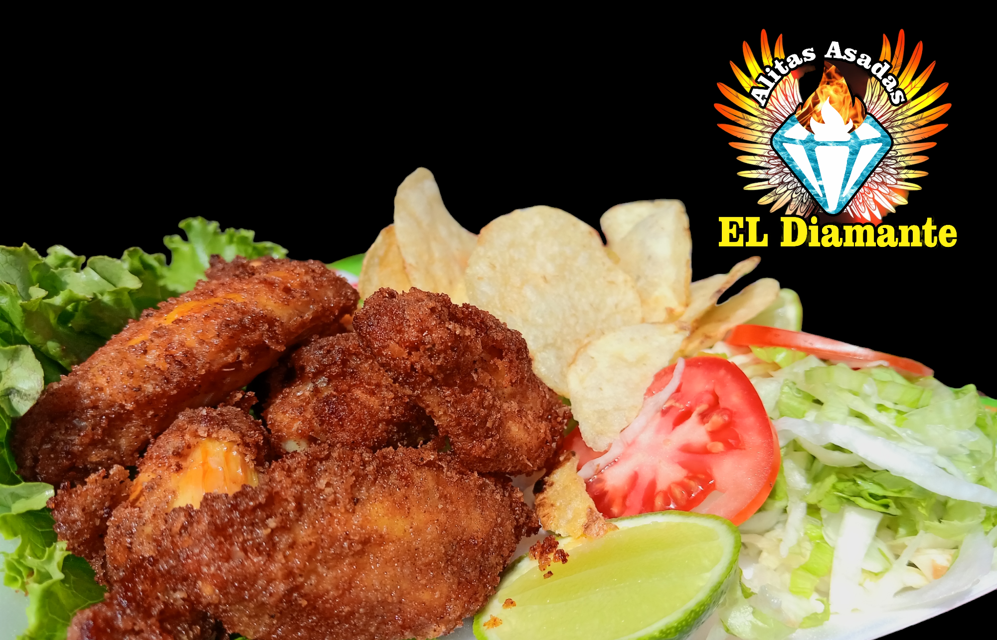 Alitas Asadas El Diamante image 1