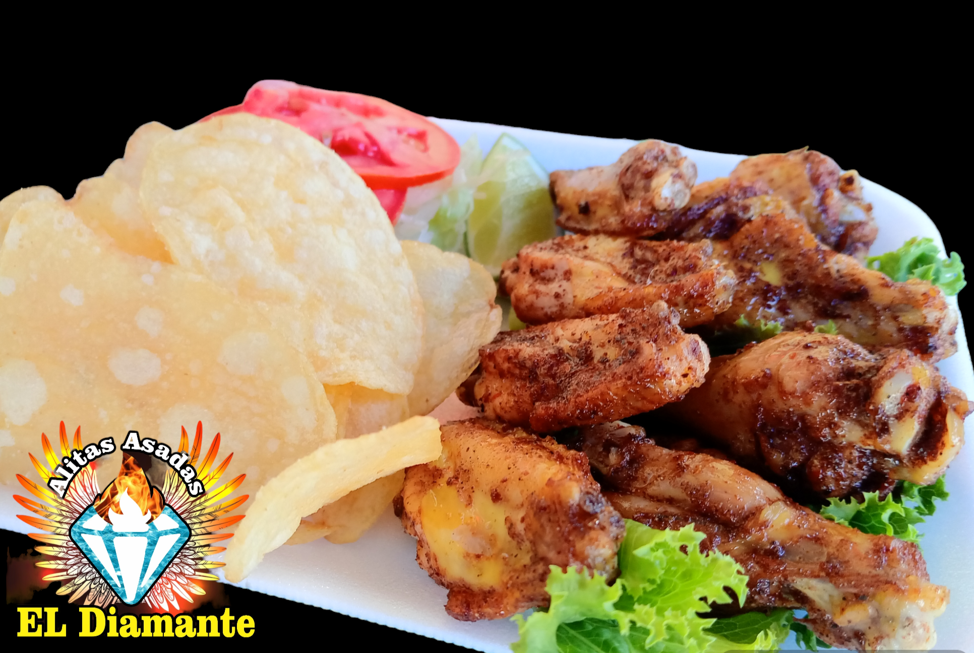 Alitas Asadas El Diamante image 2