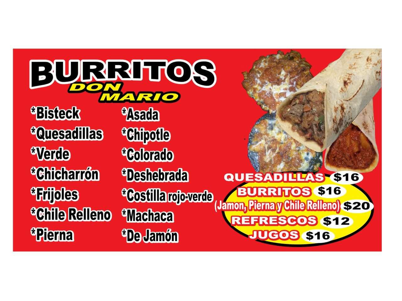Burritos don mario image 1