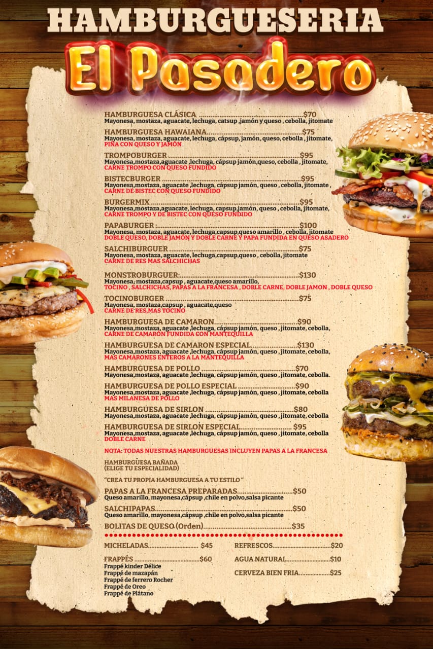 El Pasadero Hamburguesería image 3