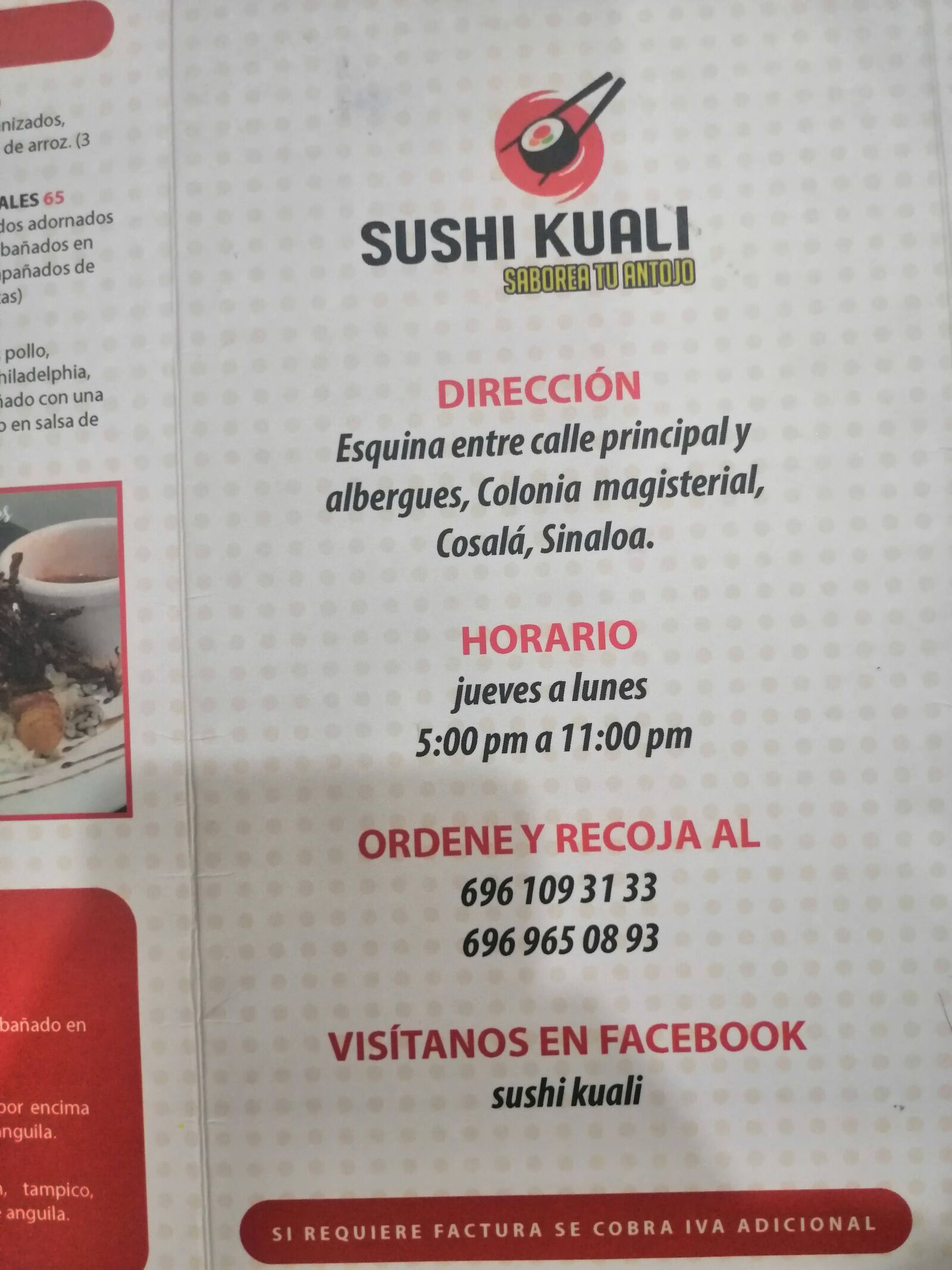 Sushi Kuali Cosala image 8