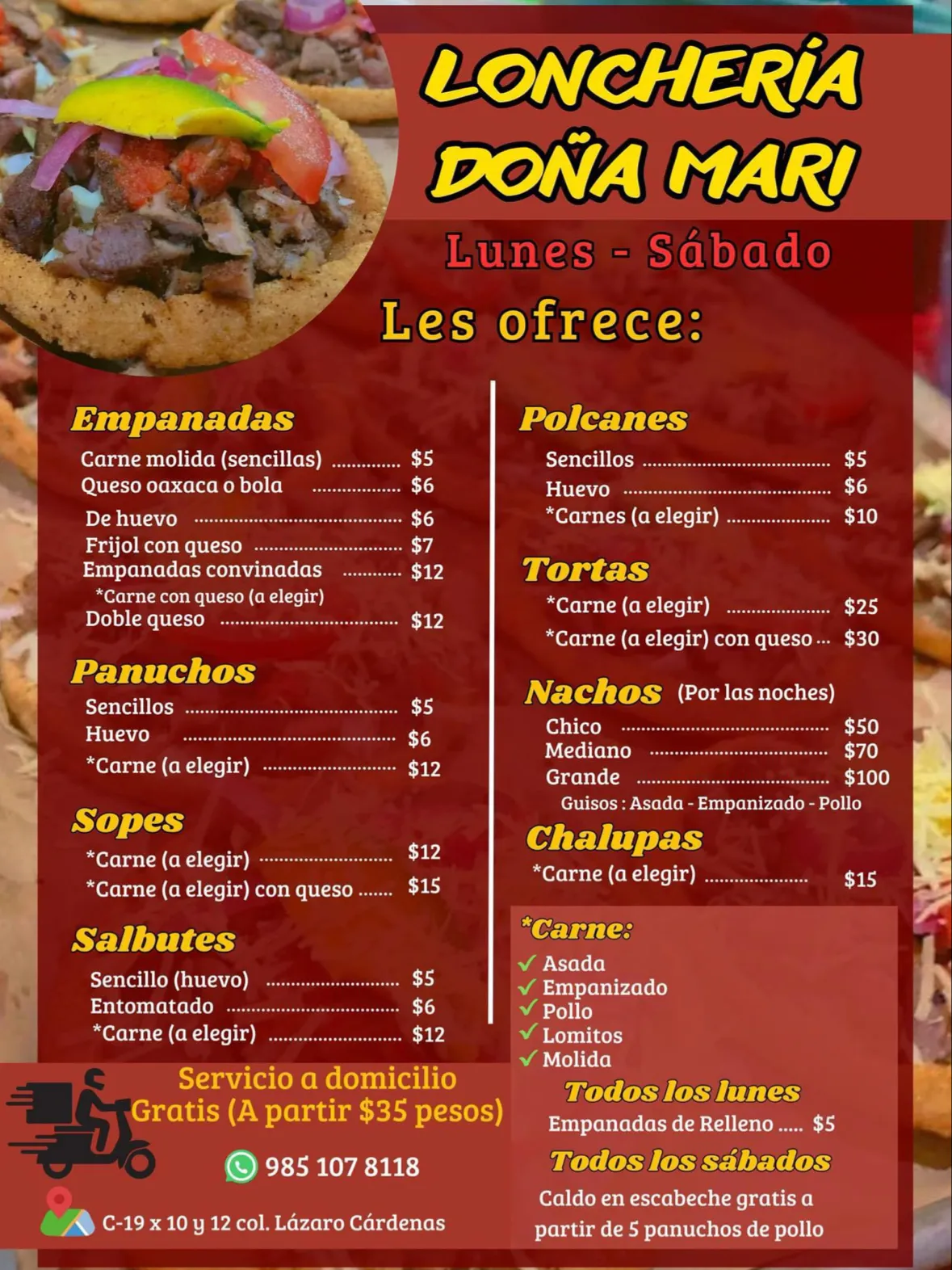 Loncheria "DOÑA MARI" image 2