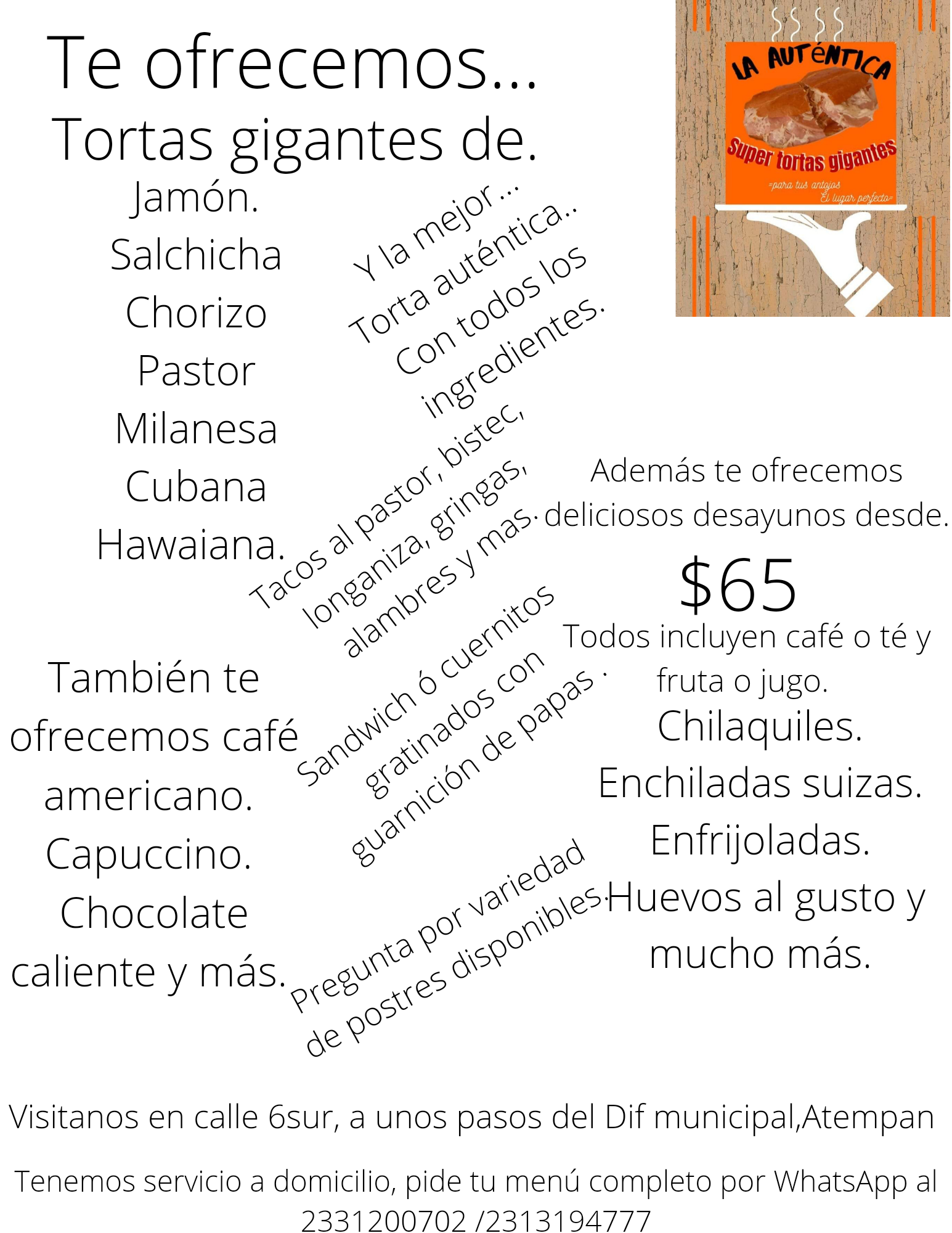 Súper tortas gigantes LA AUTÉNTICA image 5