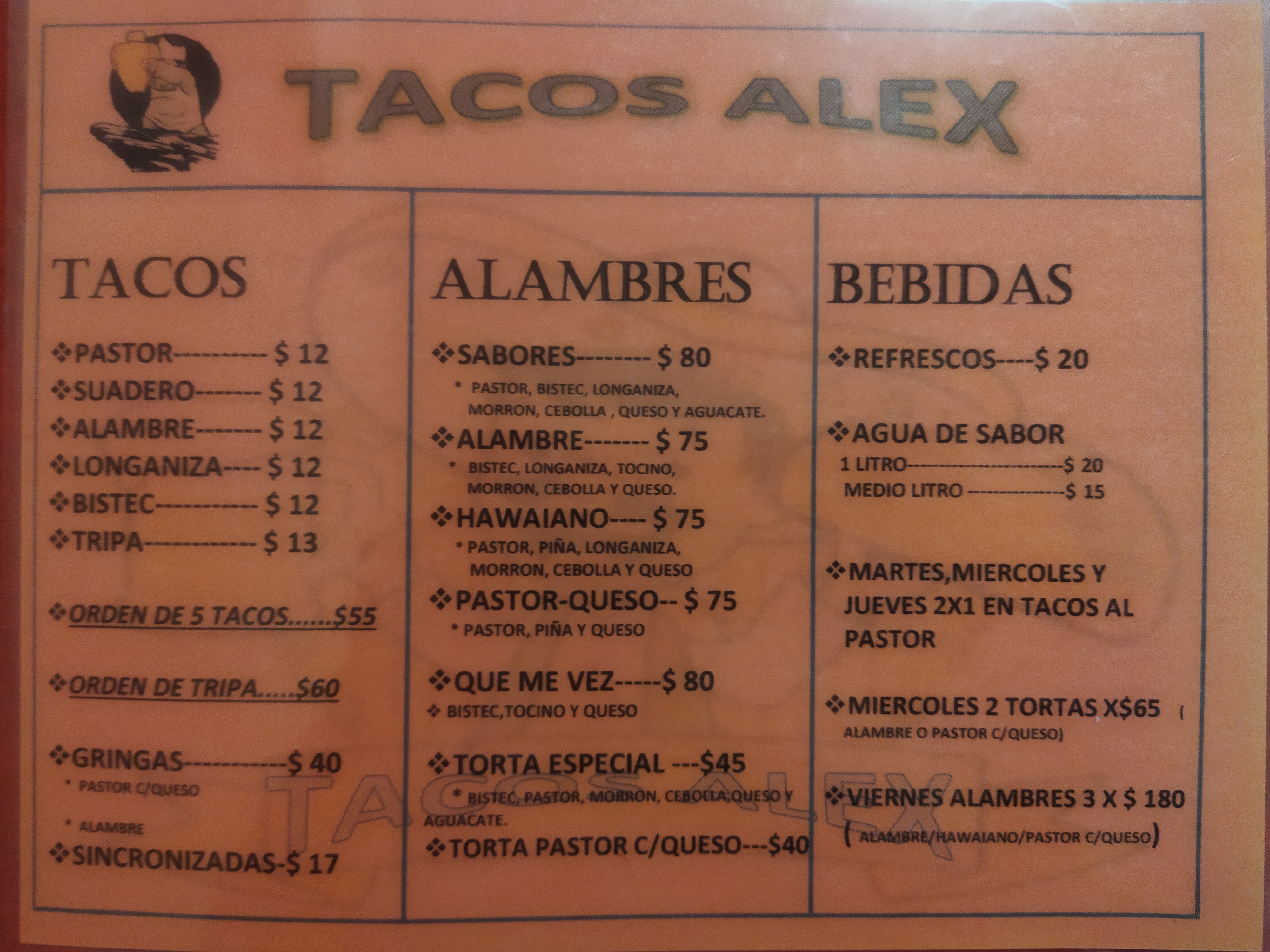 "TAQUERIA ALEX" image 3