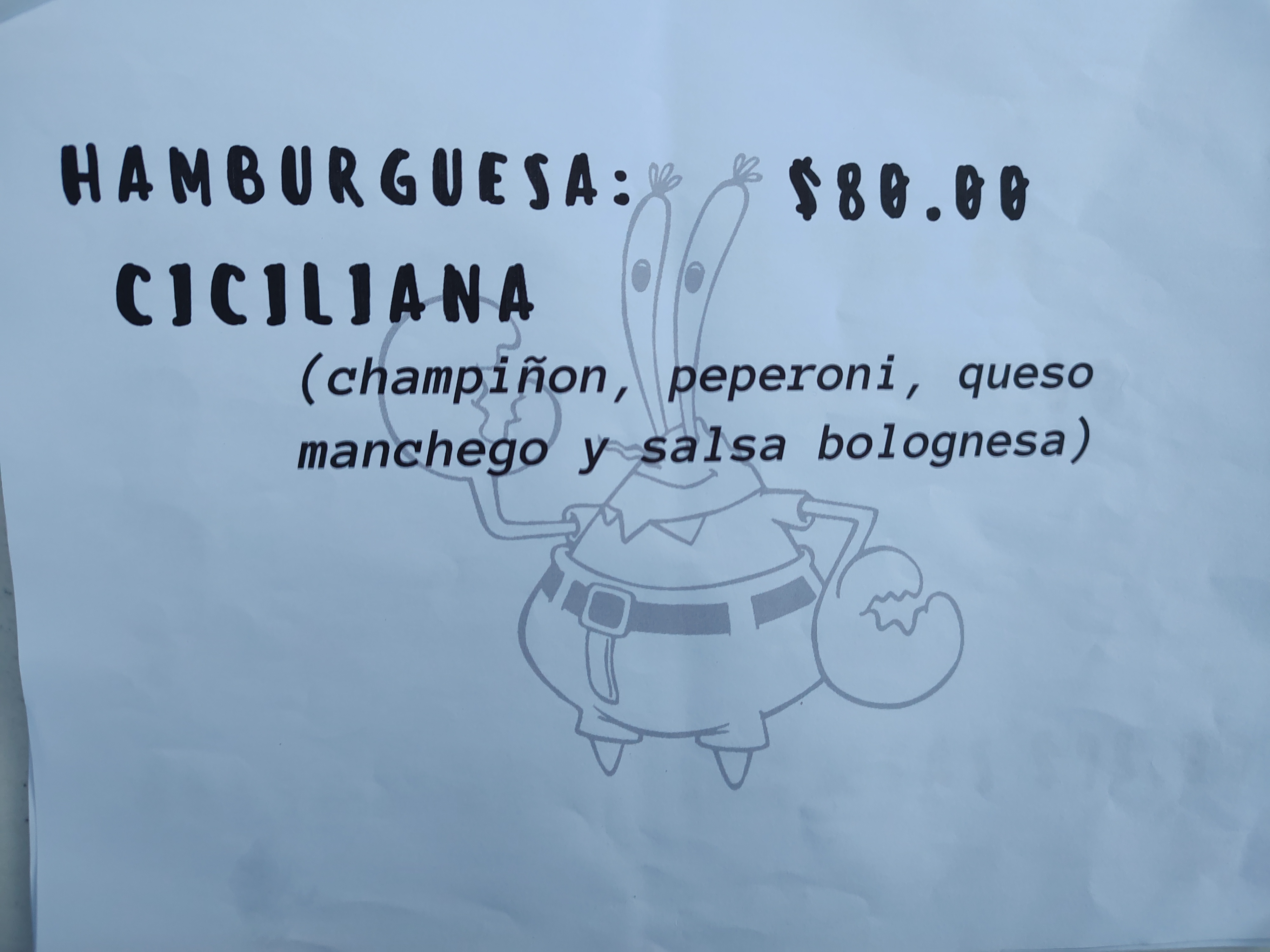 Hamburguesas El crustáceo Cascarudo image 1