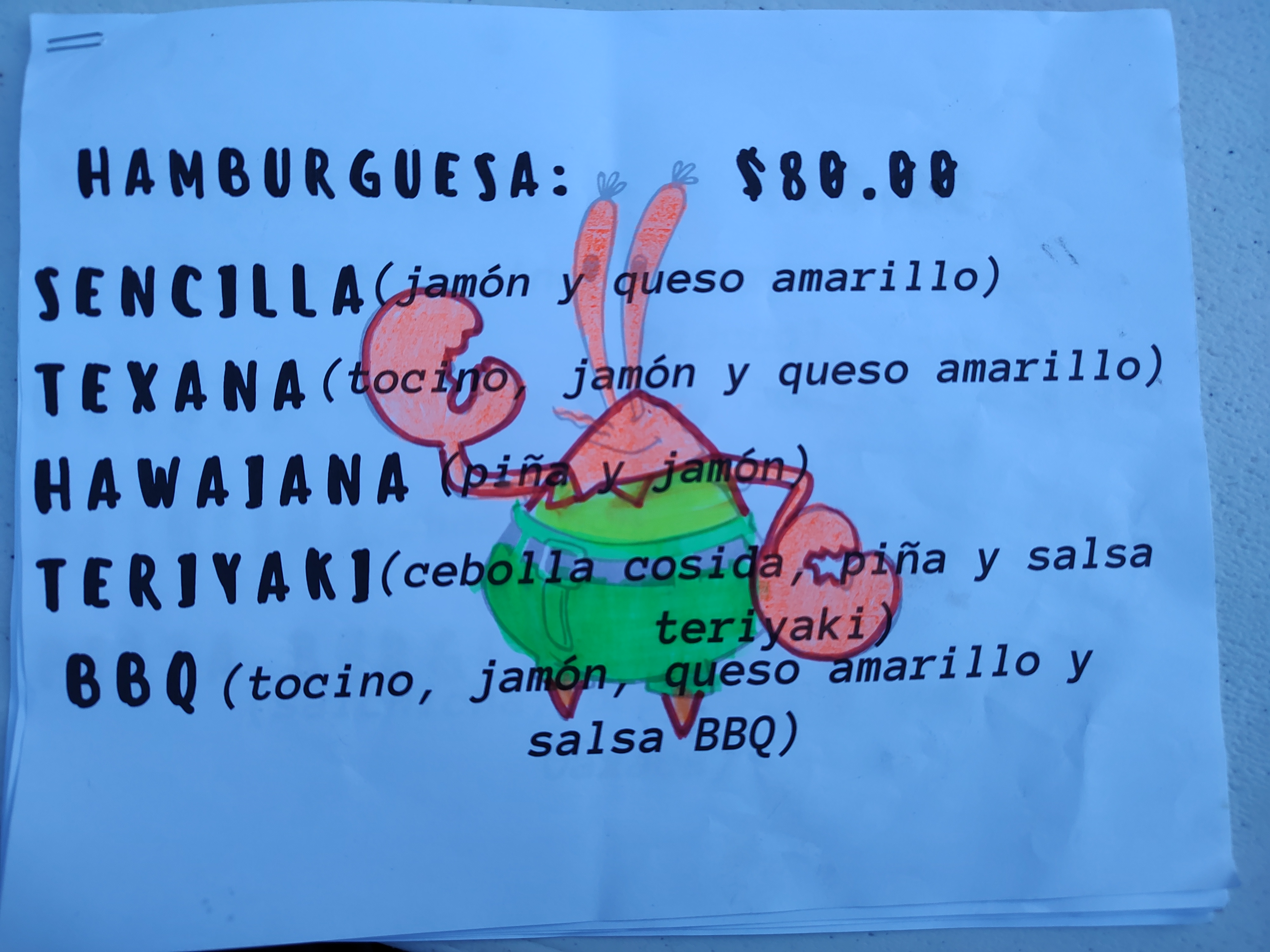 Hamburguesas El crustáceo Cascarudo image 3