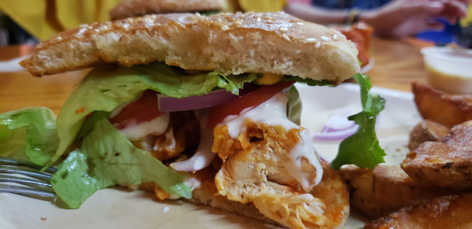Kangreburgers and wings image 3