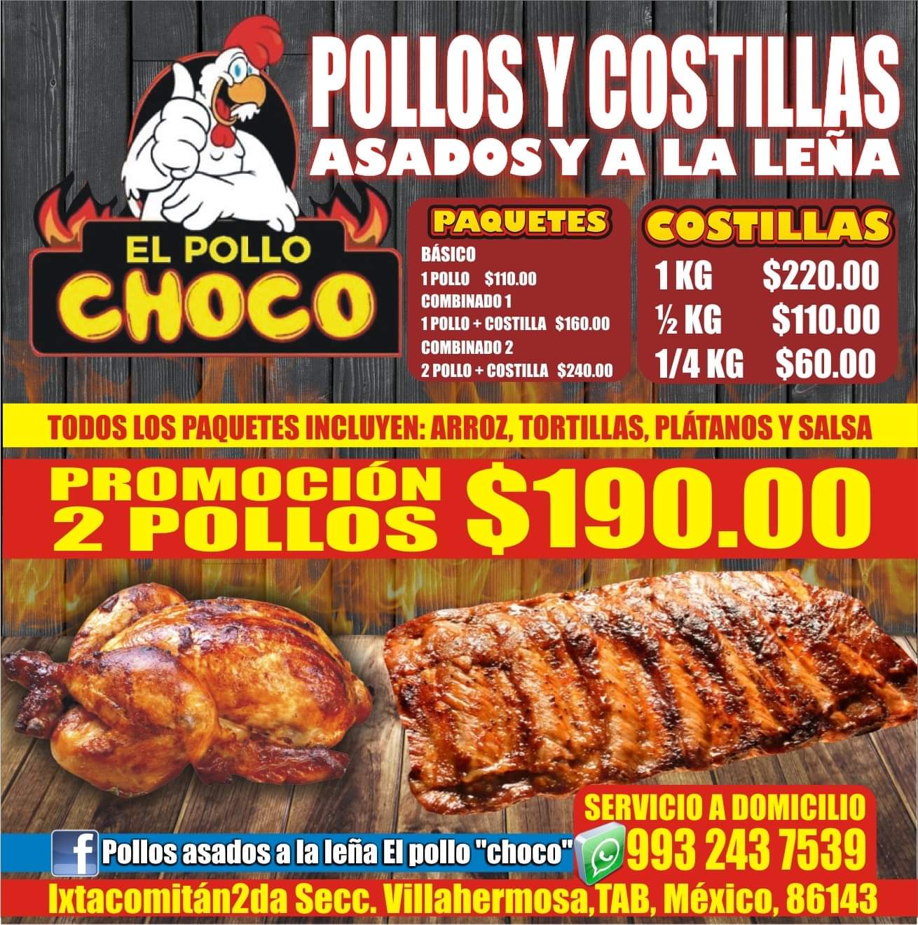 Pollos Asados y a la Leña El Pollo Choco image 1