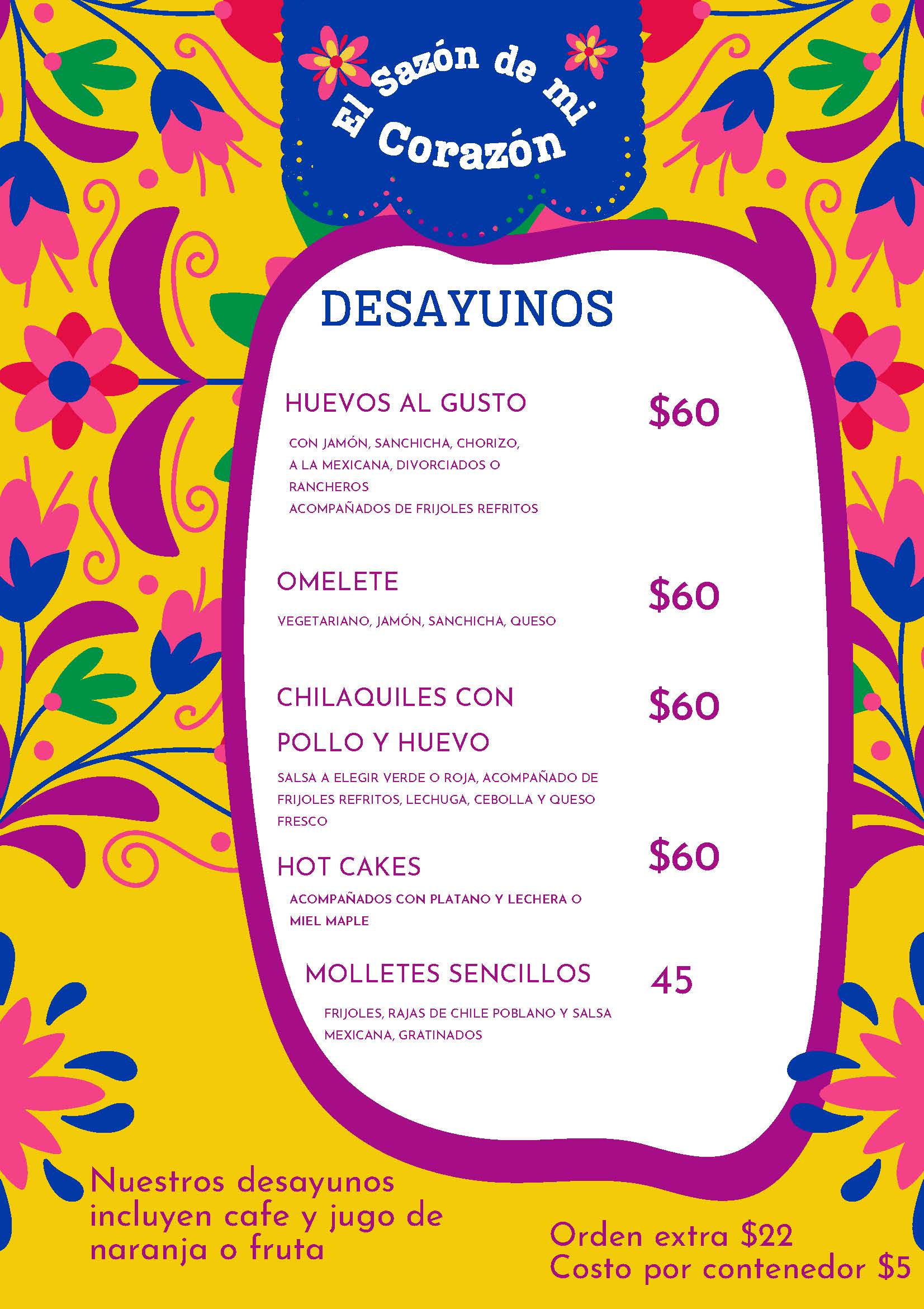 Restaurante "El Sazón de mi Corazón" image 8