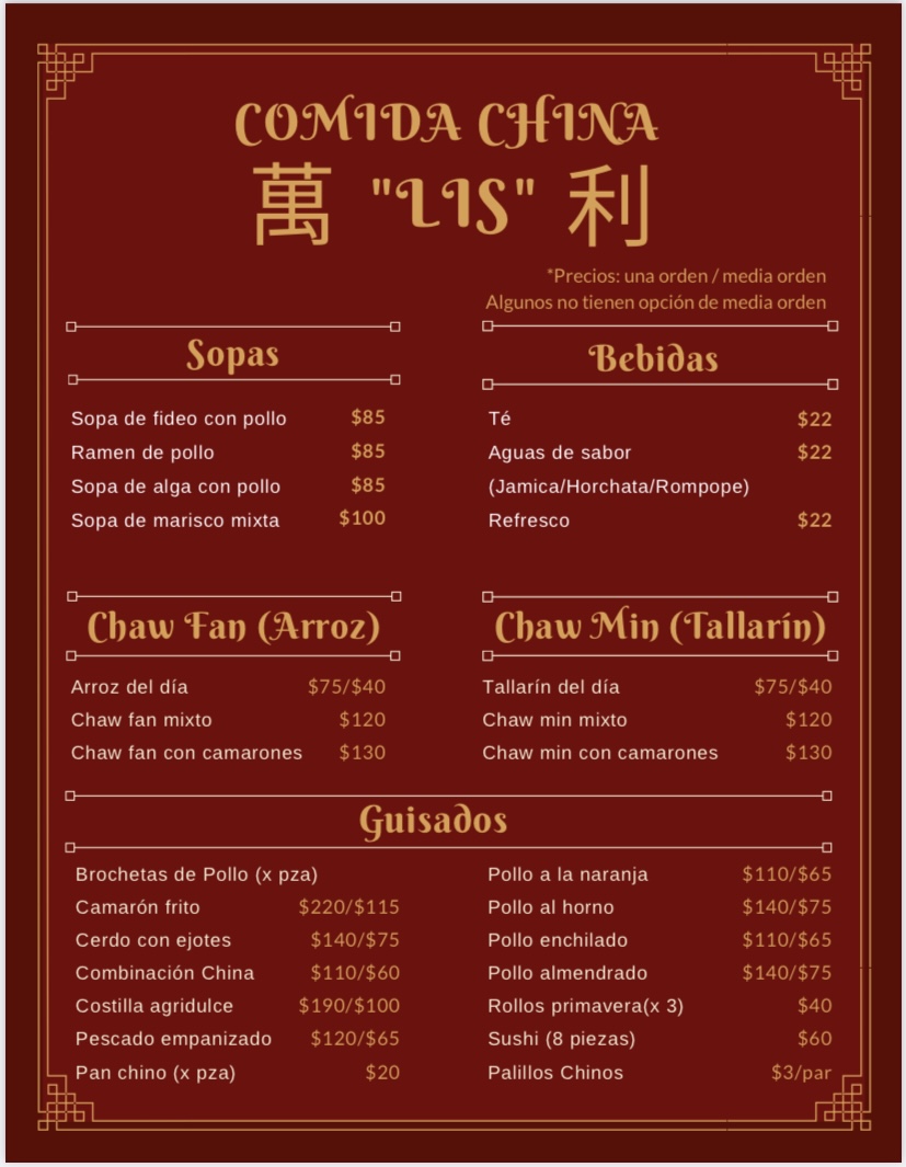 Comida China Lis (Centro) image 4