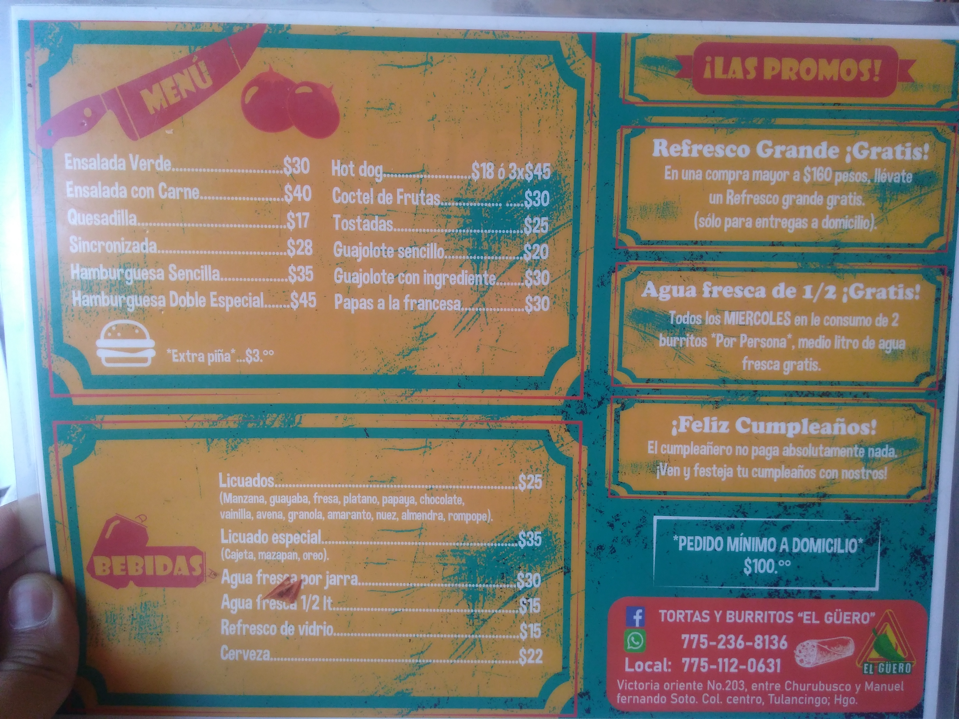 Tortas y Burritos "El güero" image 9