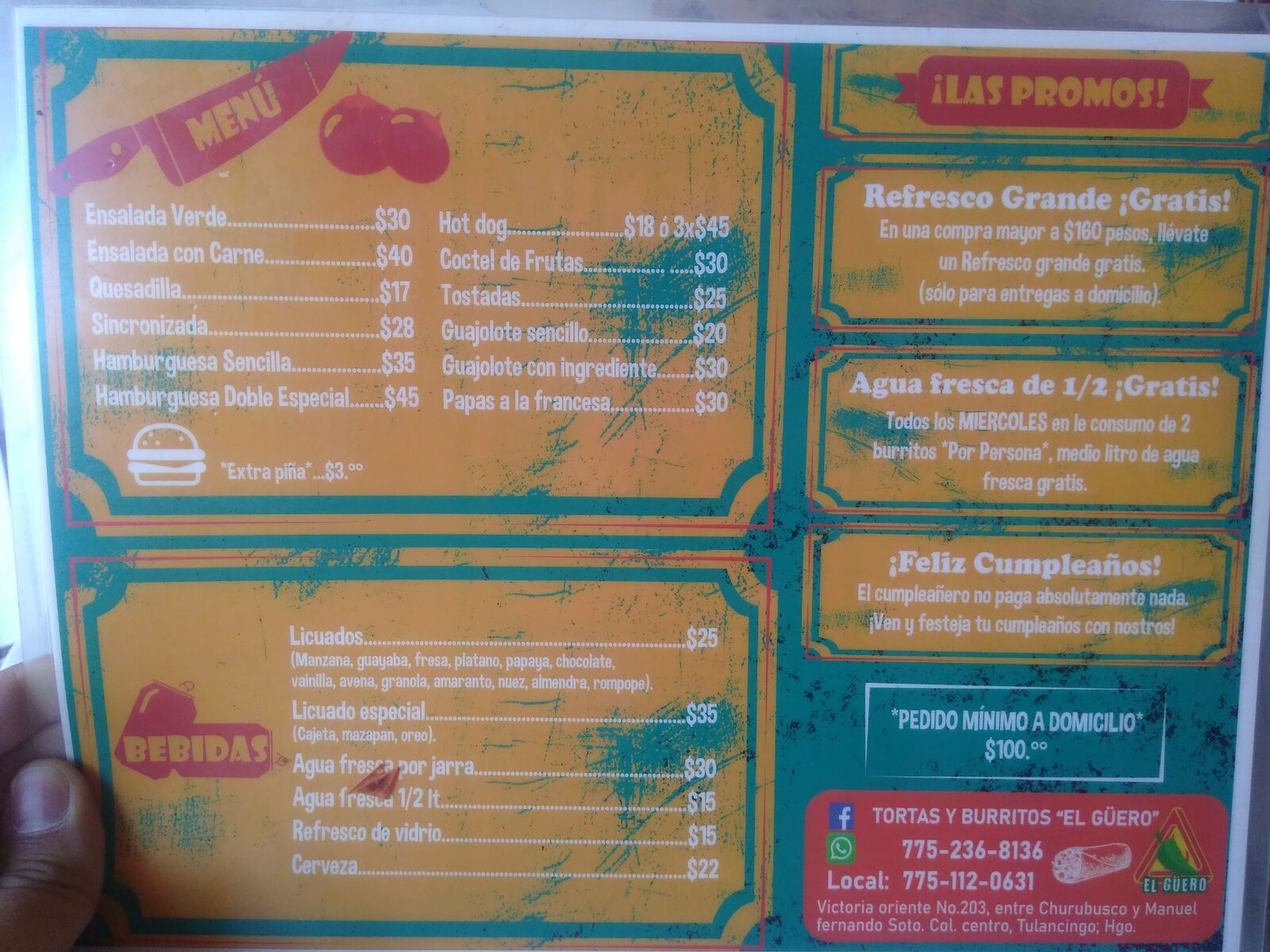 Tortas y Burritos "El güero" image 9
