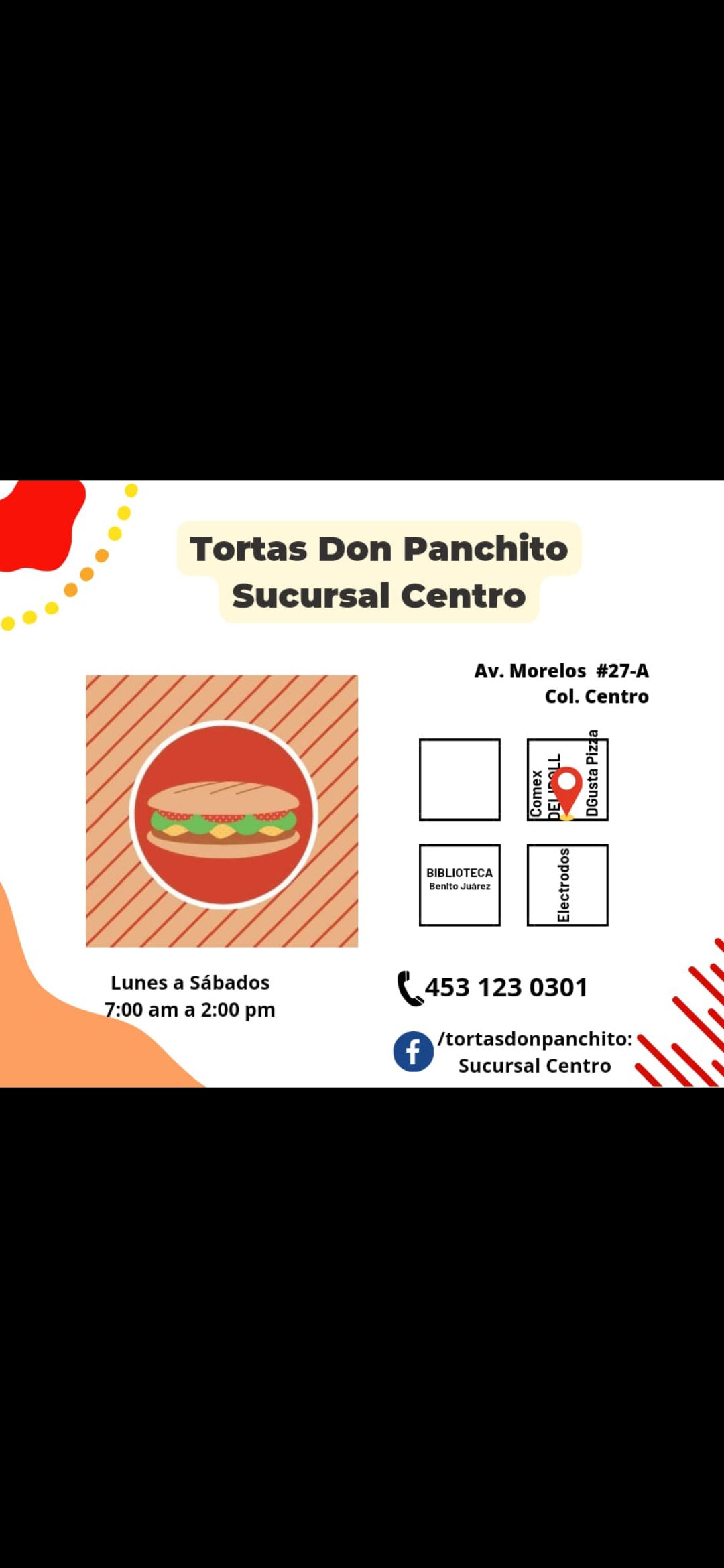 Tortas Don Panchito: Sucursal Centro image 5