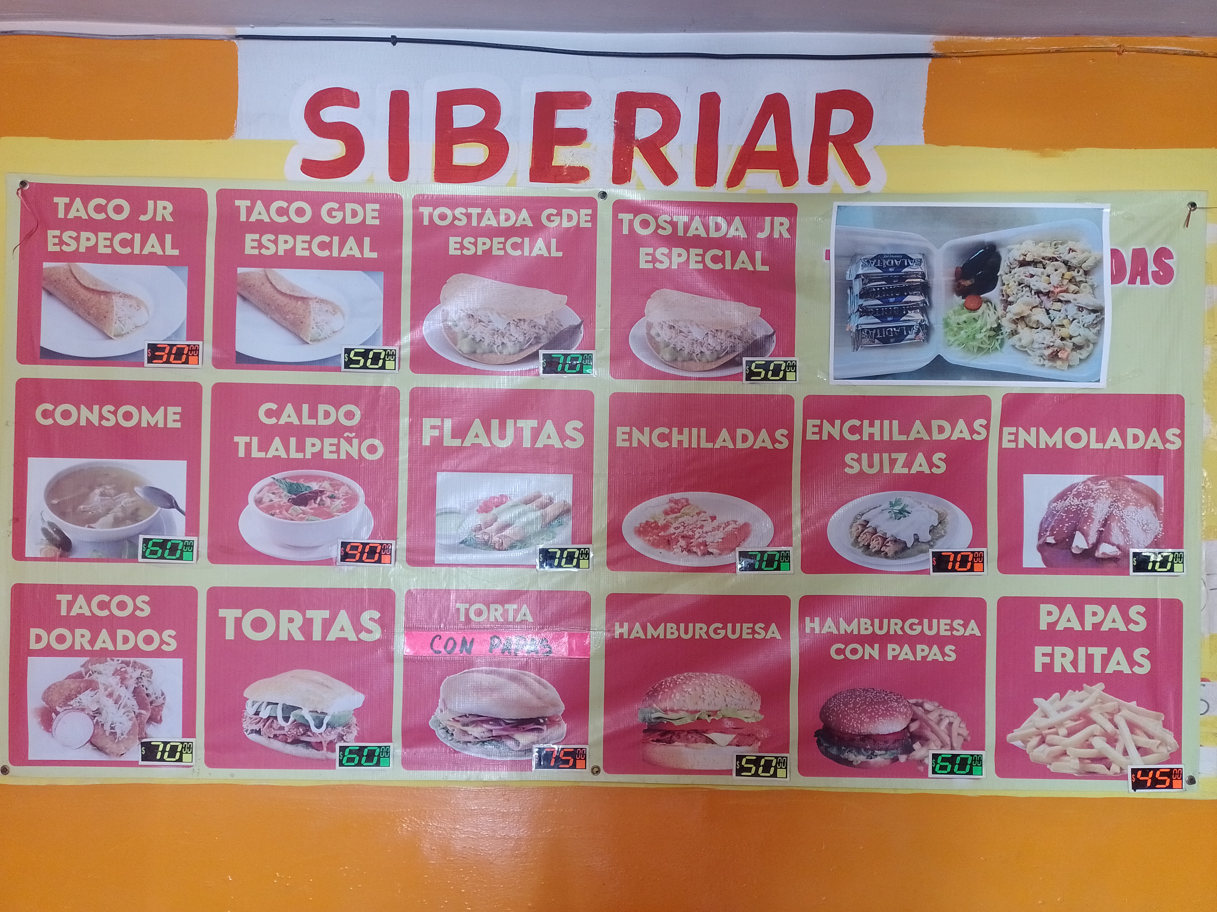 Tacos y tostasas siberiar image 1