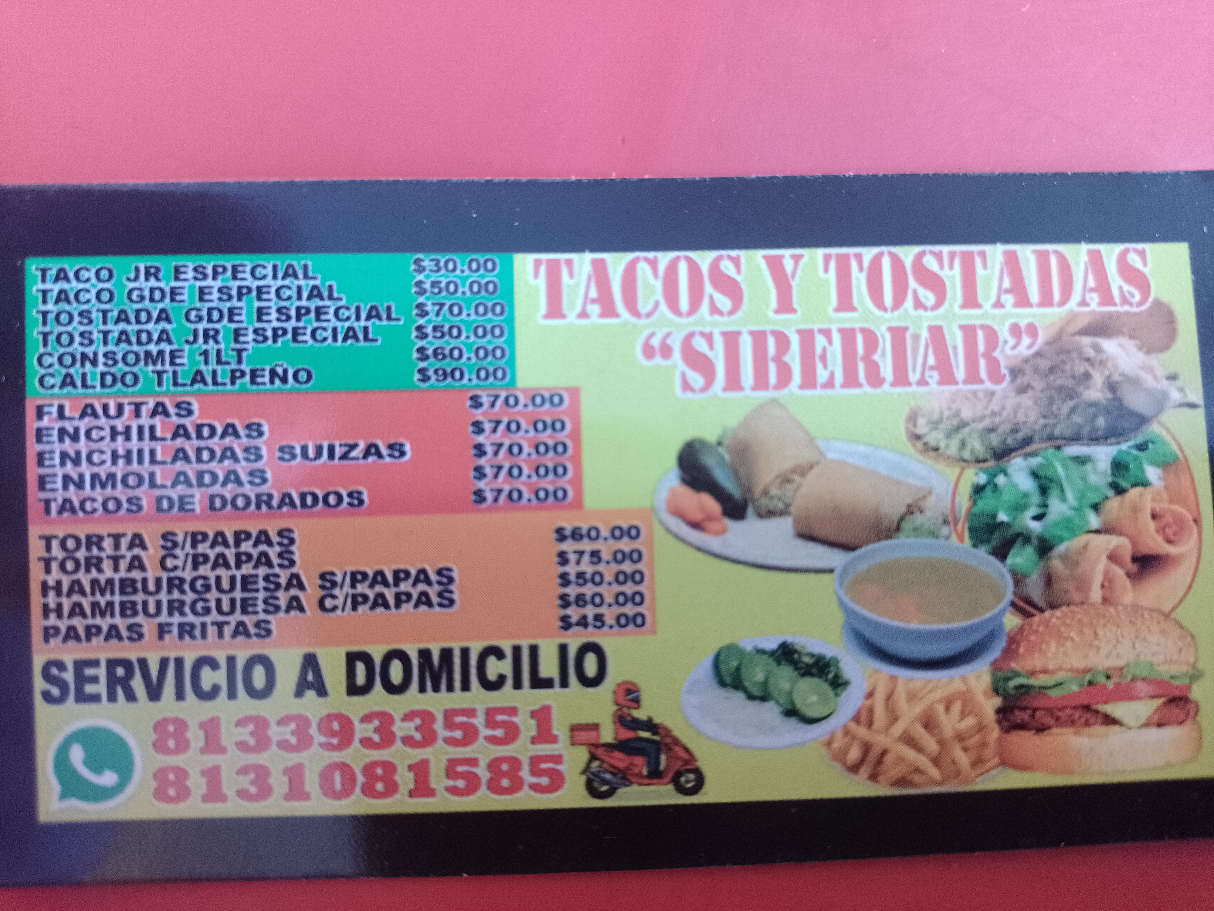 Tacos y tostasas siberiar image 3