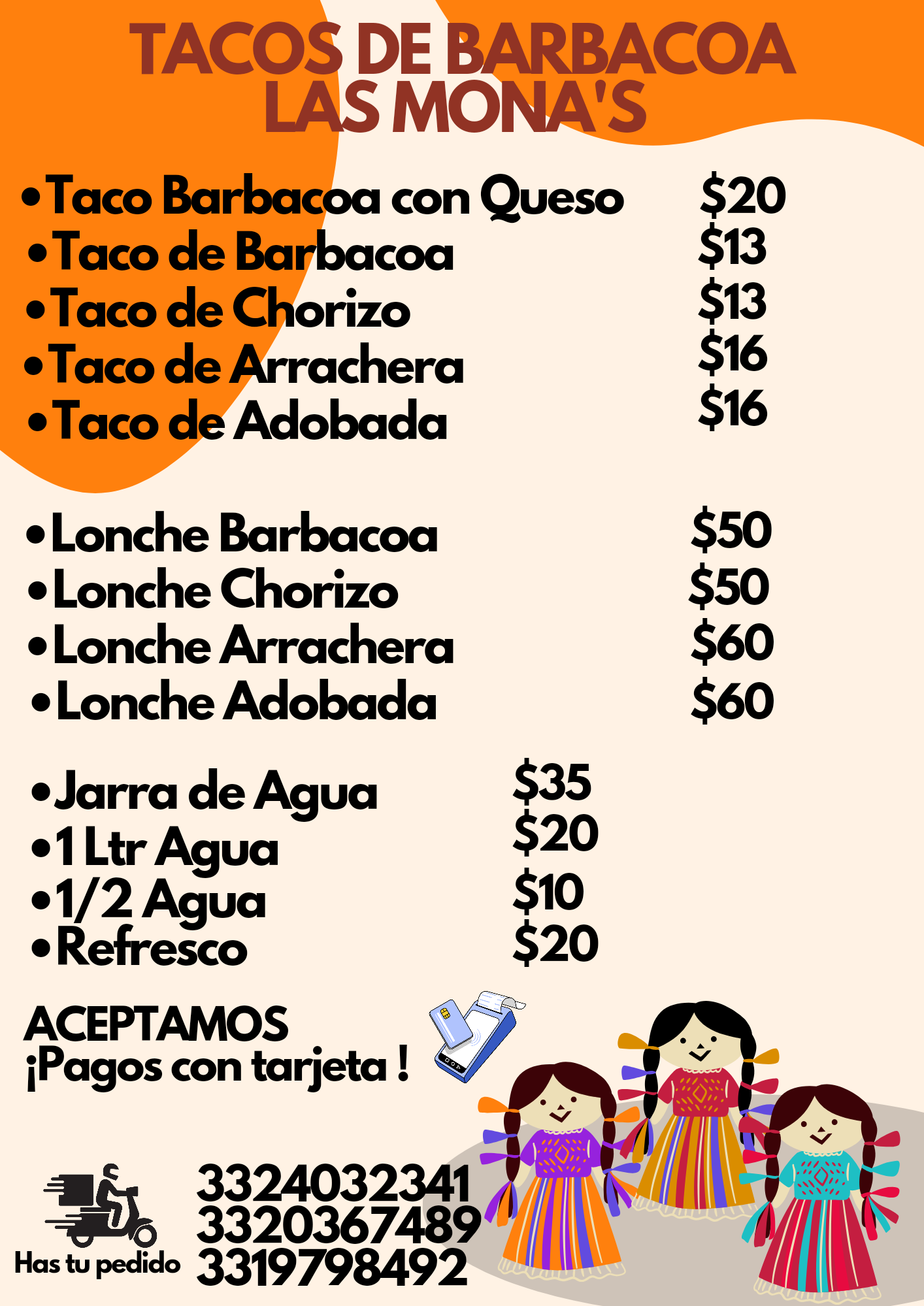 Tacos de barbacoa las mona's image 4