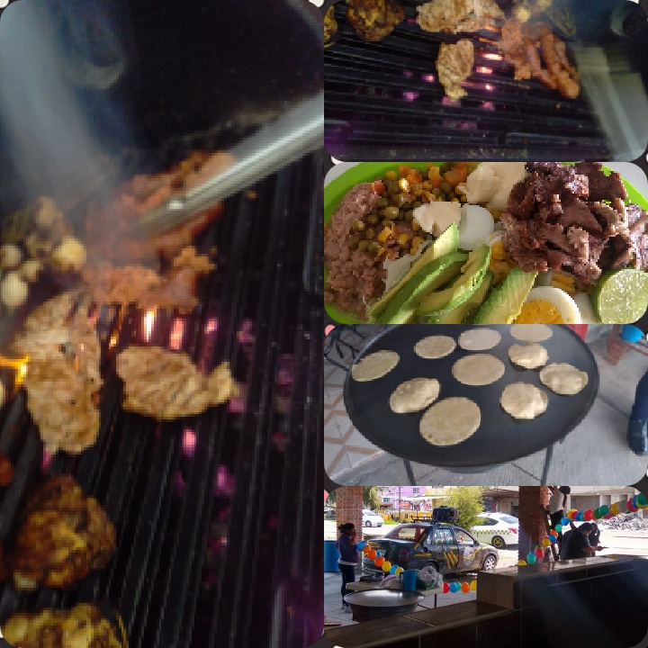 Tacos Pérez de pollo costilla chorizo bistek al carbon image 6