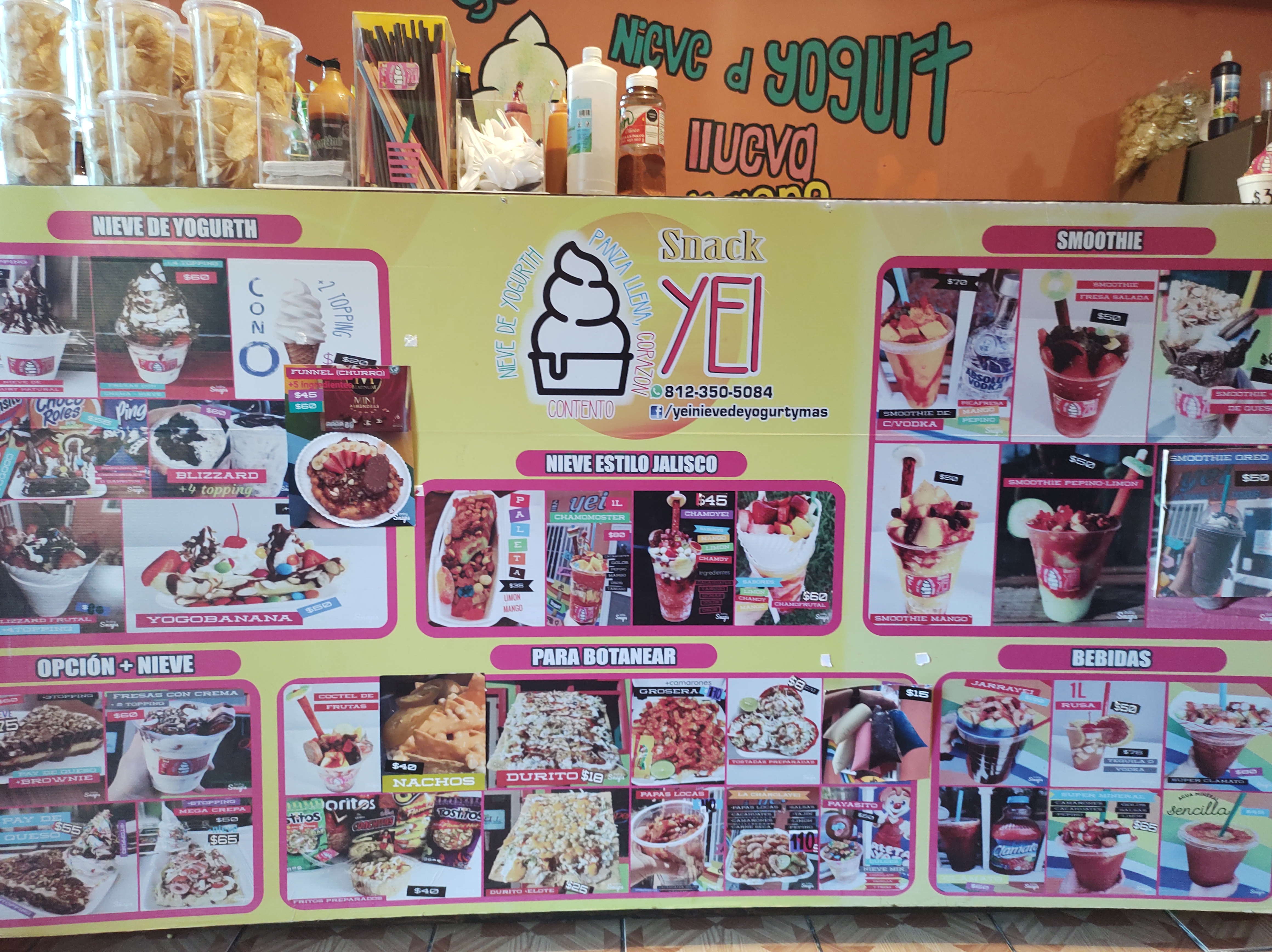 Yei "nieve de yogurt y más" image 6