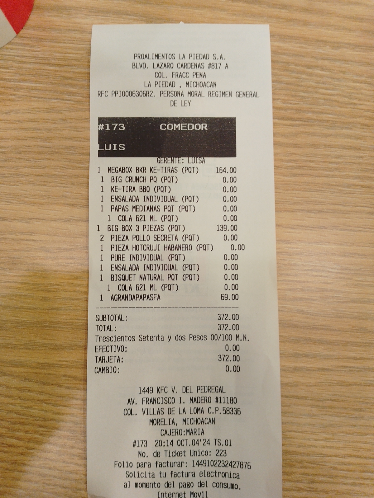 KFC Plaza Paseo Poniente image 8