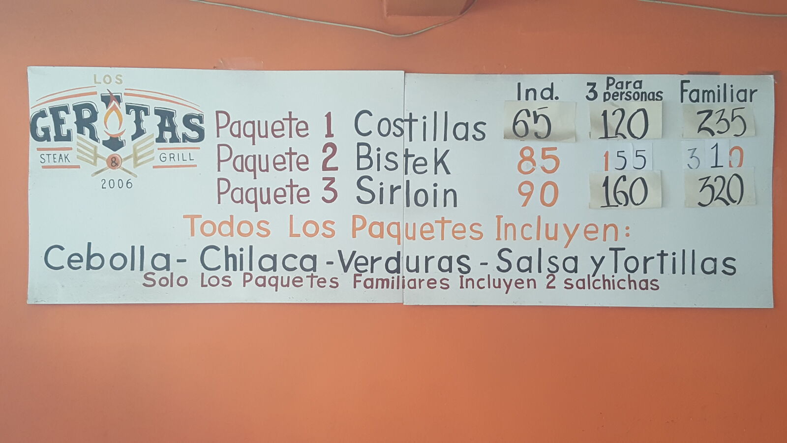 LOS GERITAS Steak & Grill image 3