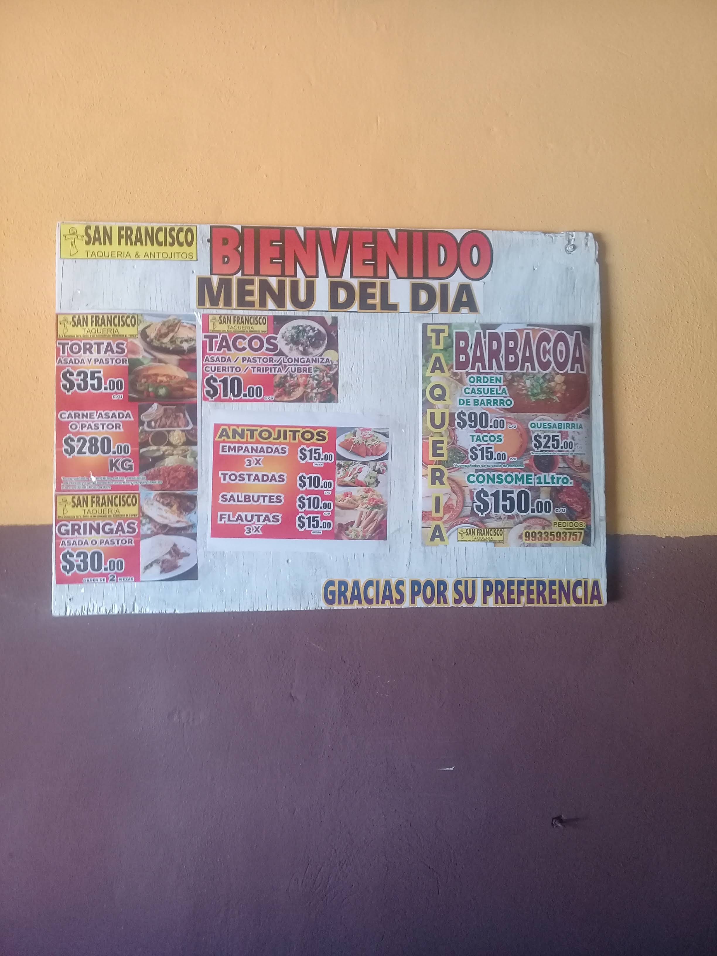 SAN FRANCISCO Taqueria y antojitos image 4