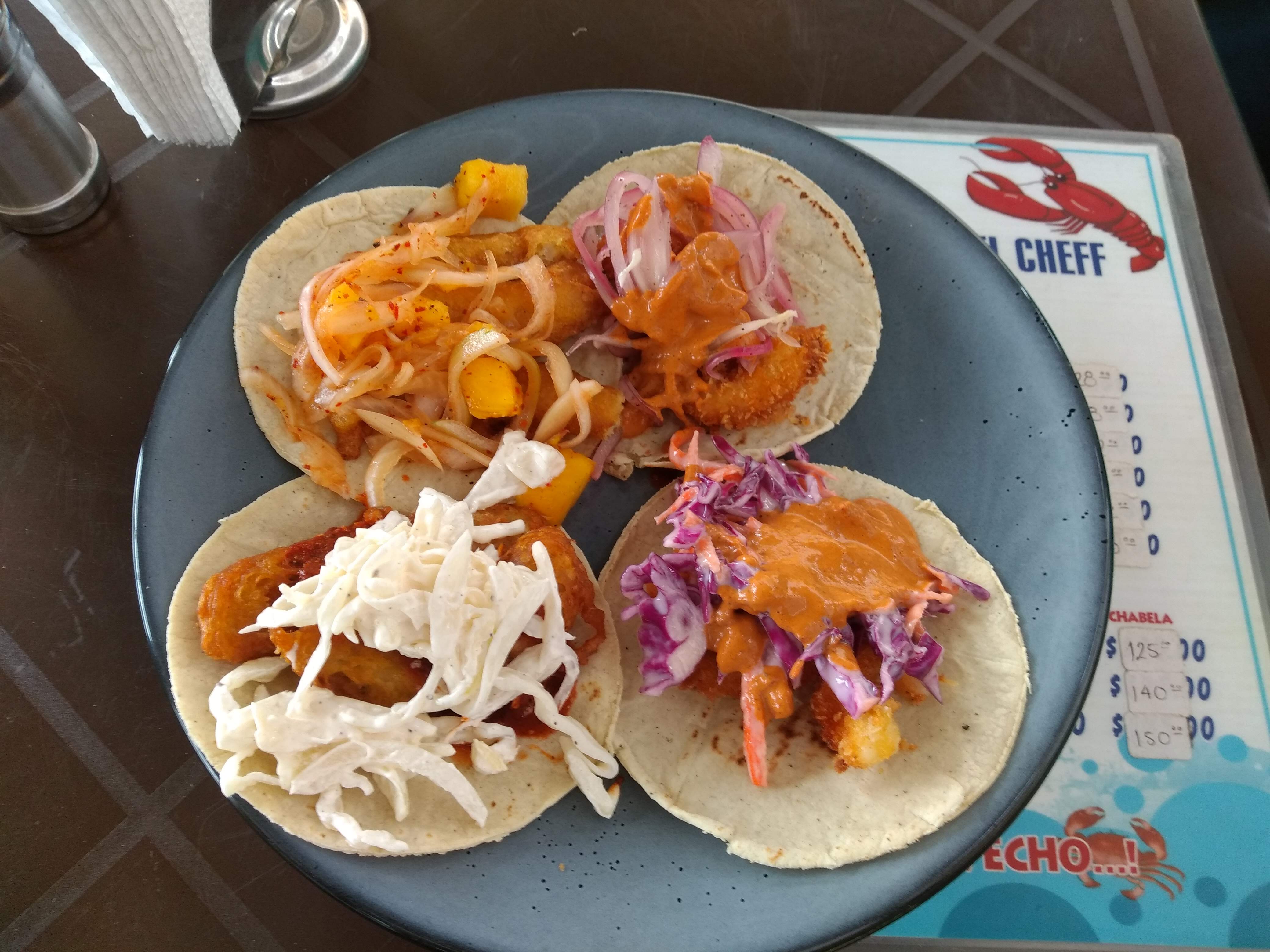 Mariscos El Cheff Taco fish image 3