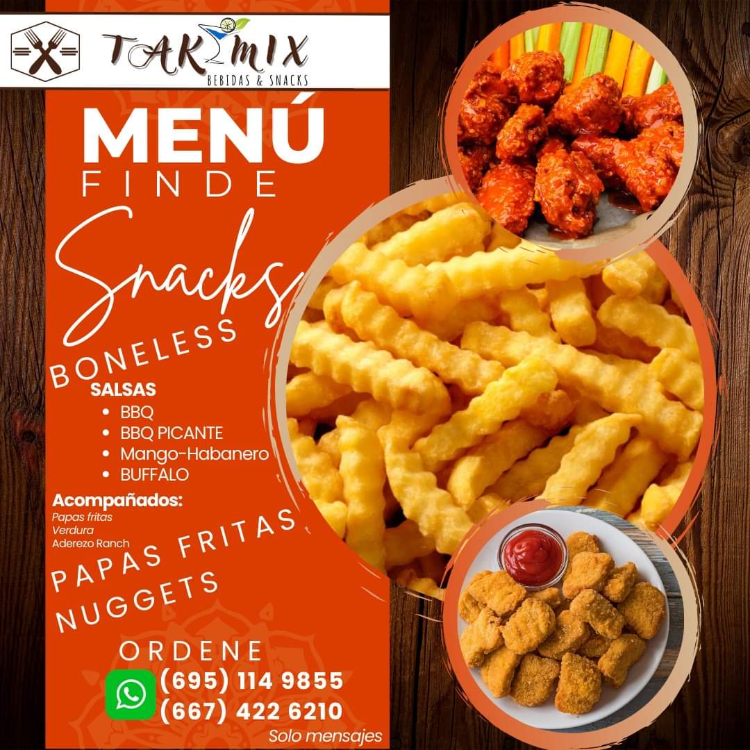 TAK MIX. Bebidas y Snacks image 8