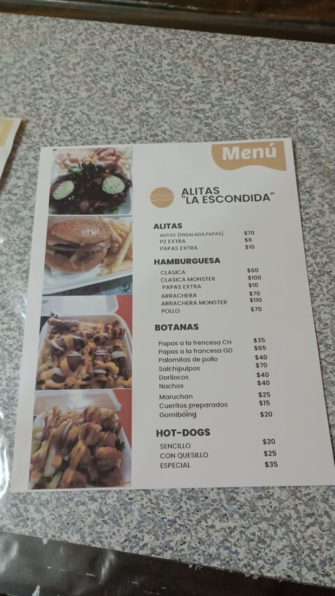 Hamburguesas y alitas image 1