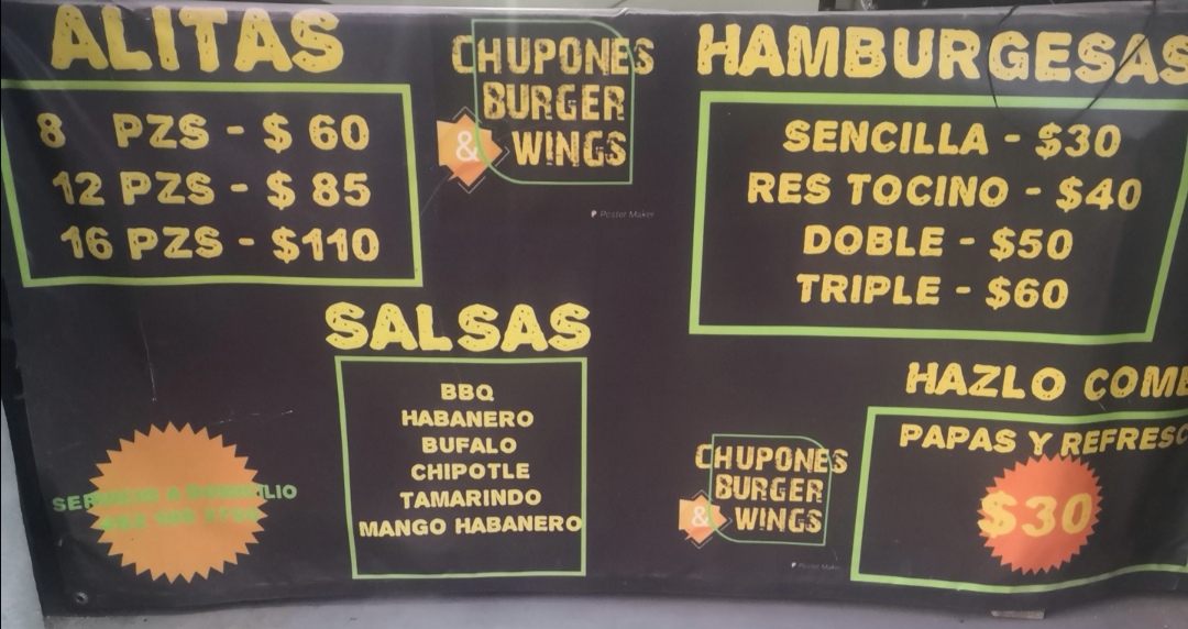 CHUPONES BURGER & WINGS image 2