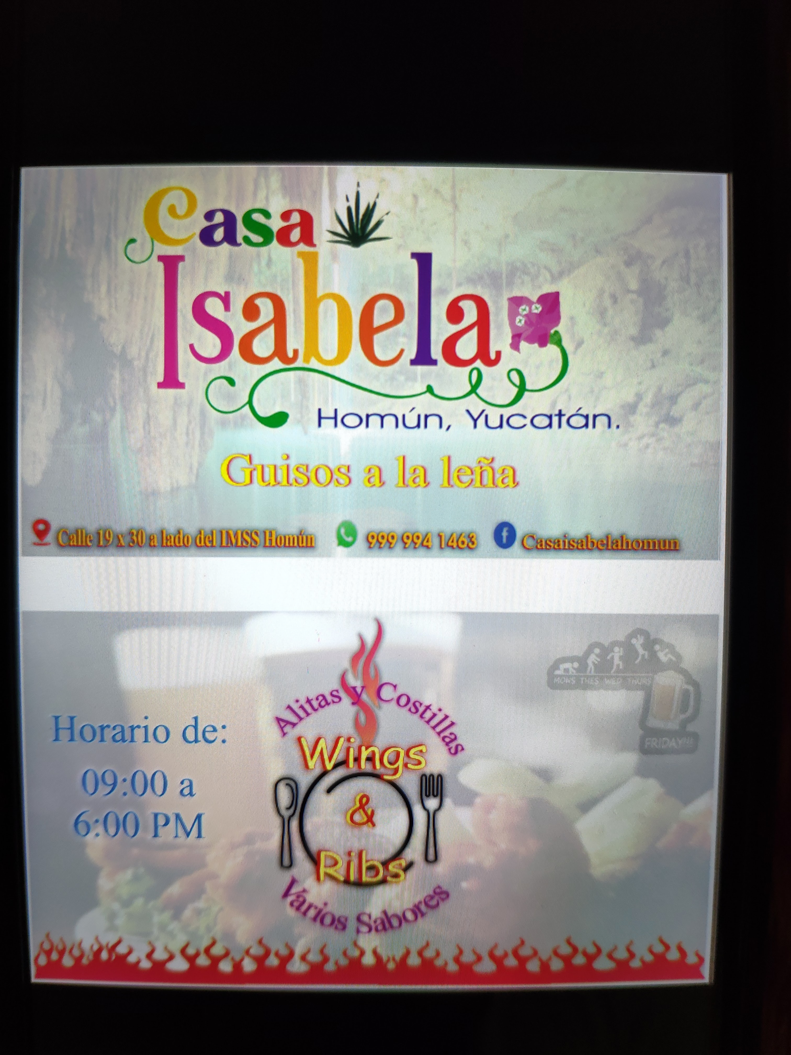 CASA ISABELA HOMÚN (Guisos A La Leña) image 3