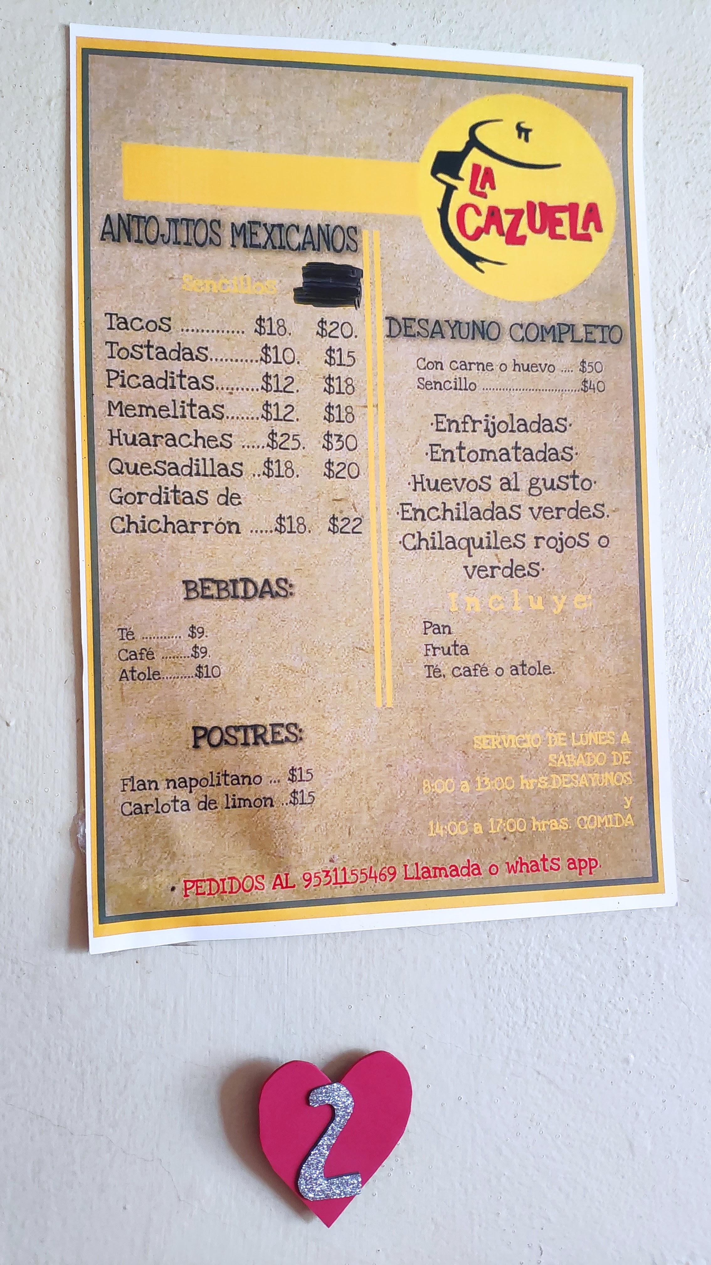 Comida Casera Para Llevar "la Cazuela" image 3