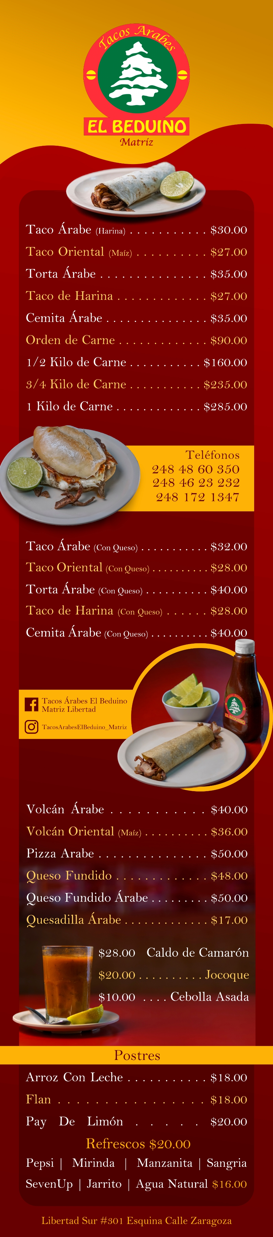 Tacos árabes "El Beduino" MATRZ image 6