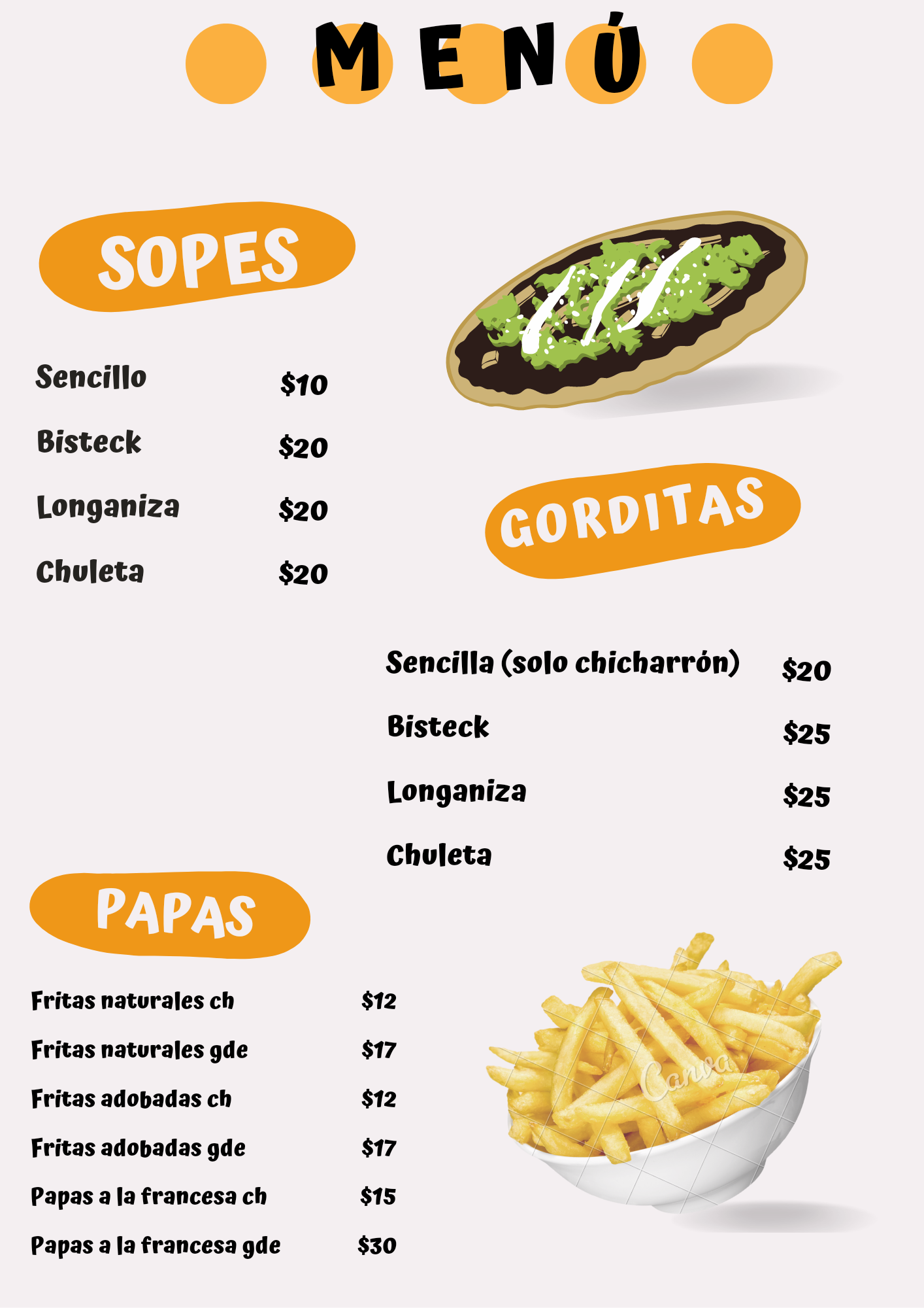 Sopes y gorditas image 1
