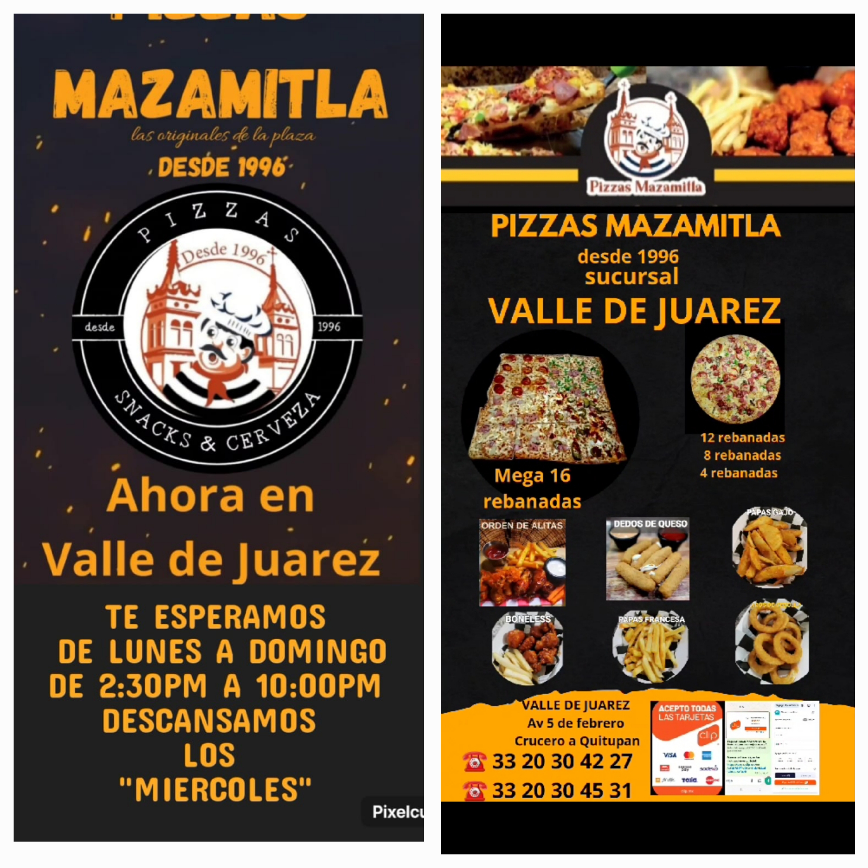 PIZZAS MAZAMITLA Suc. VALLE DE JUAREZ image 6
