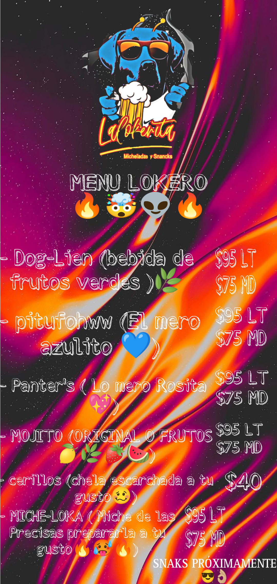 LALOKERITA Micheladas y Snacks image 3