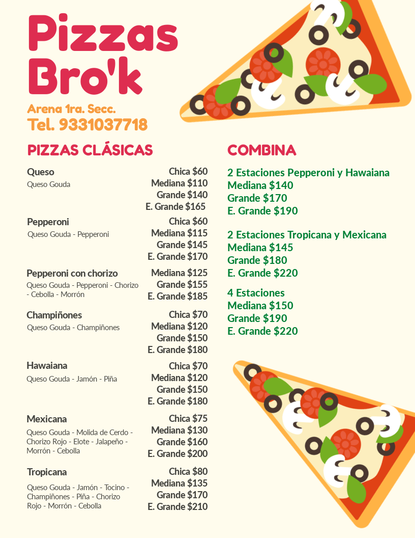 Pizzas Bro'k Arena 1ra. image 5