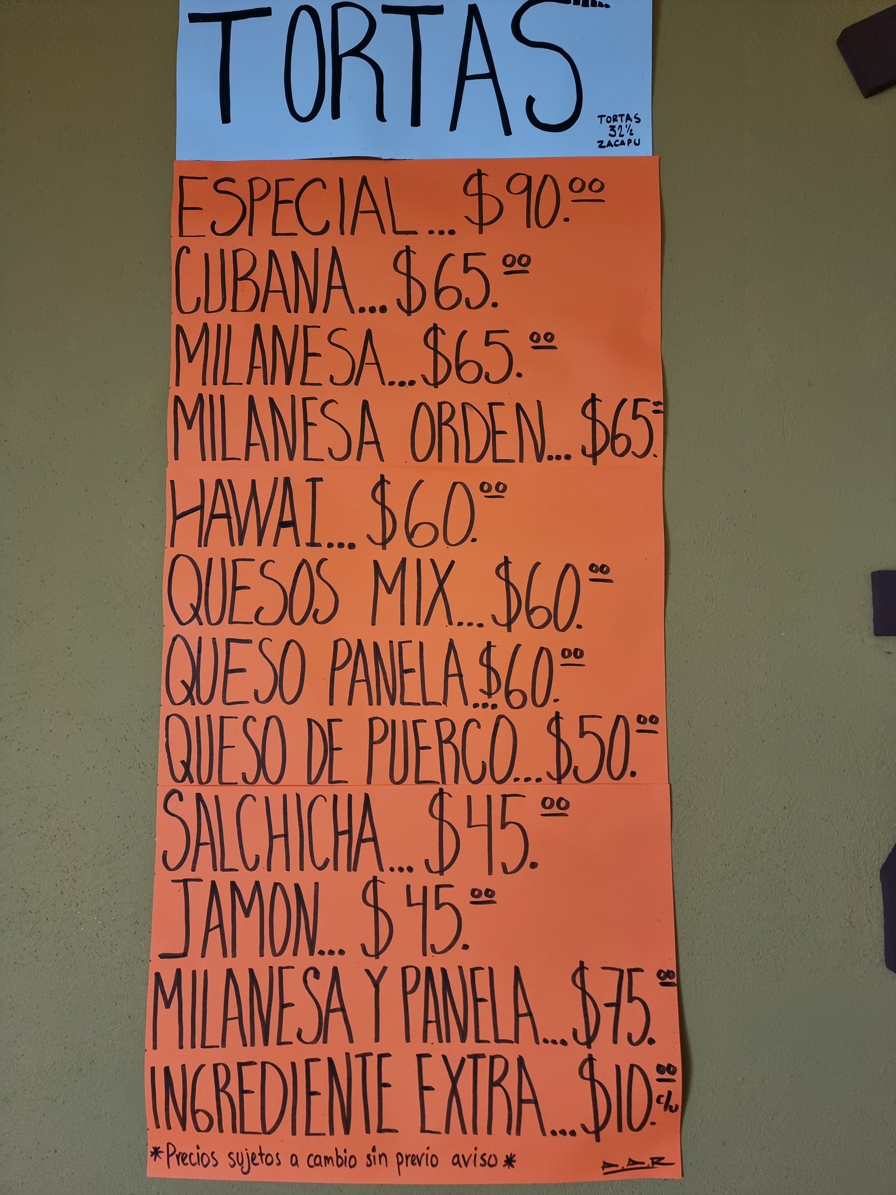 Tortas el 32 1/2 zacapu image 6