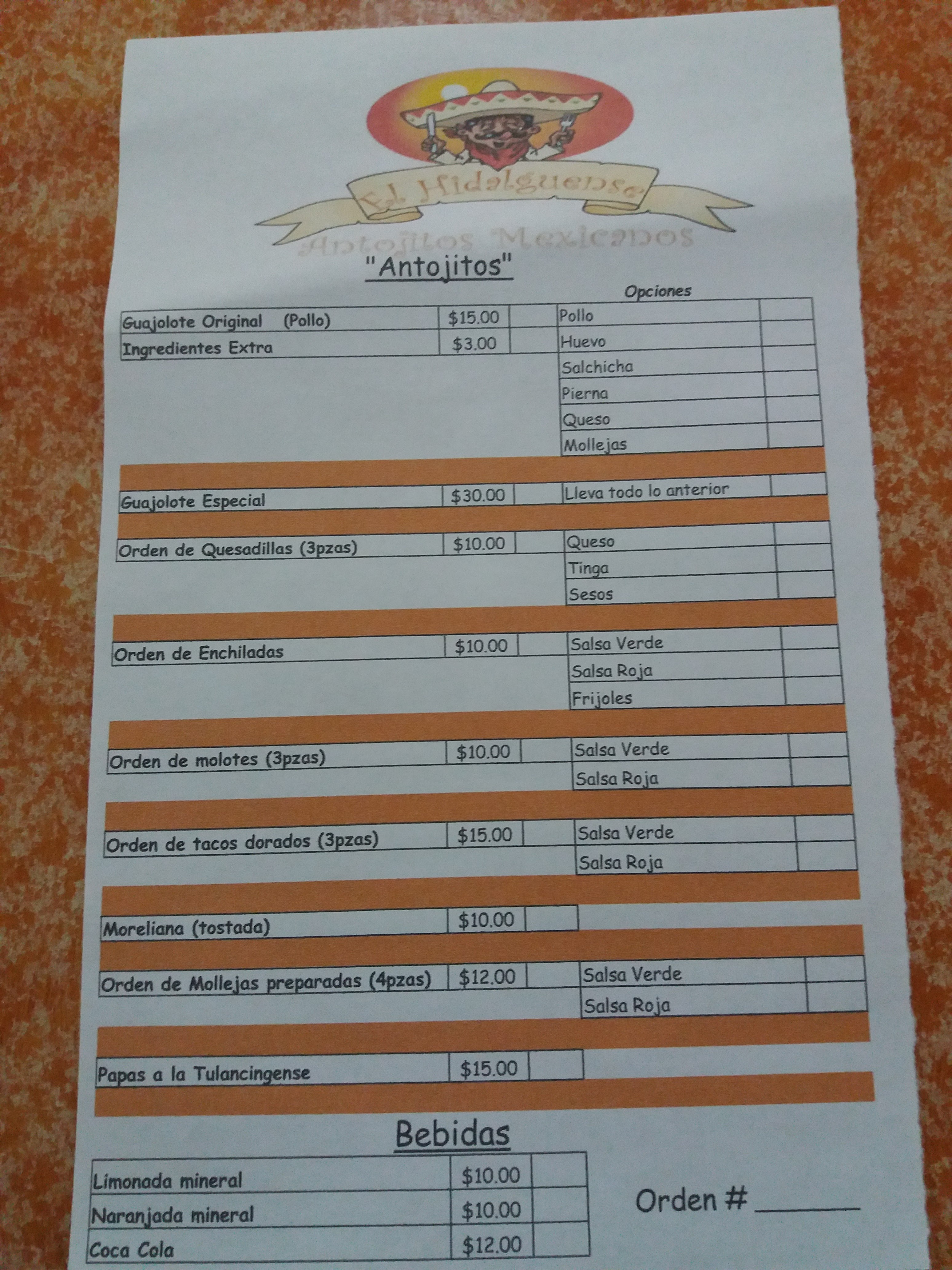 El Hidalguense "Antojitos Mexicanos" image 9