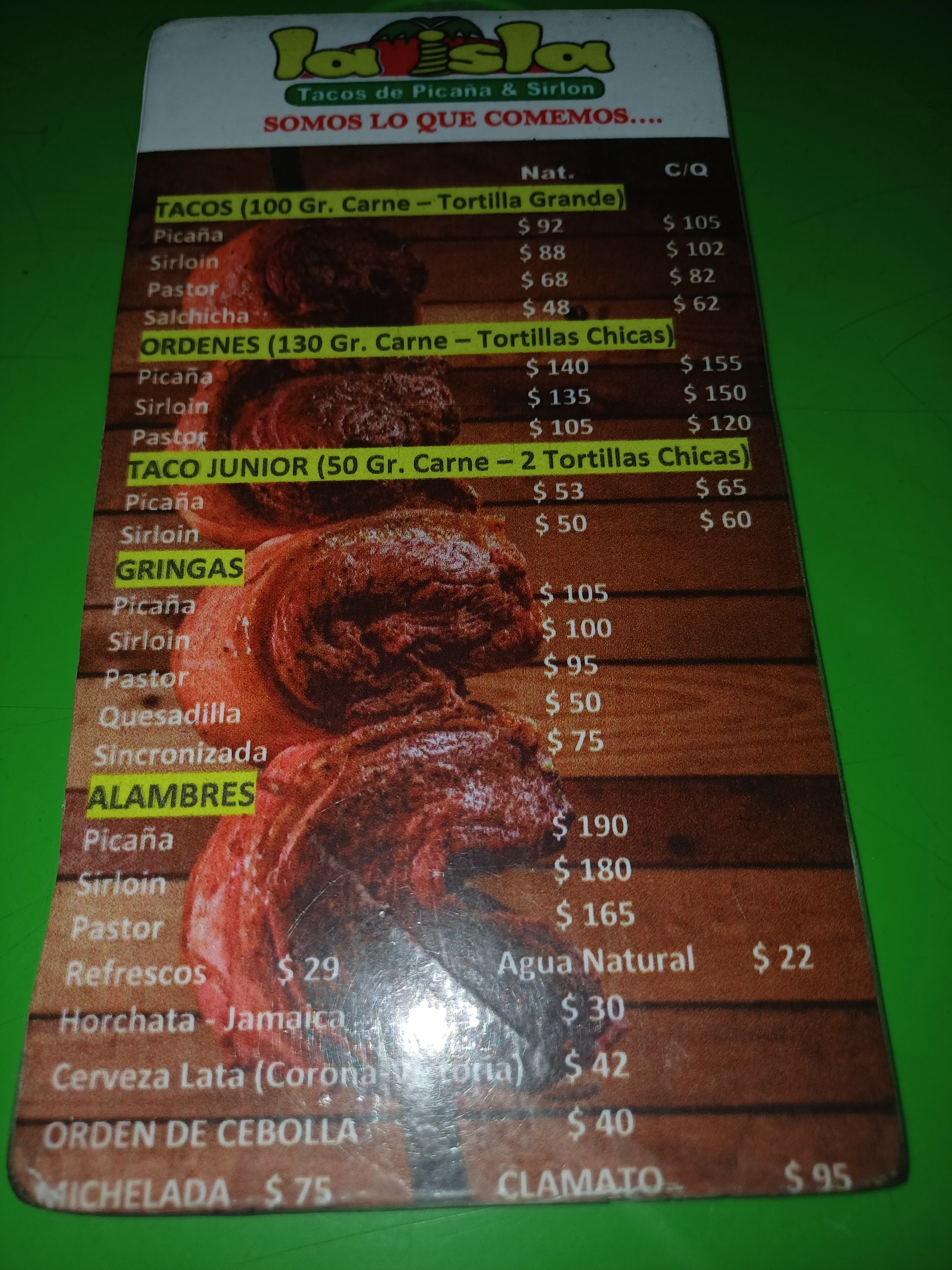 La Isla - Tacos de Picaña y Sirloin - Suc Puerto Esmeralda image 7