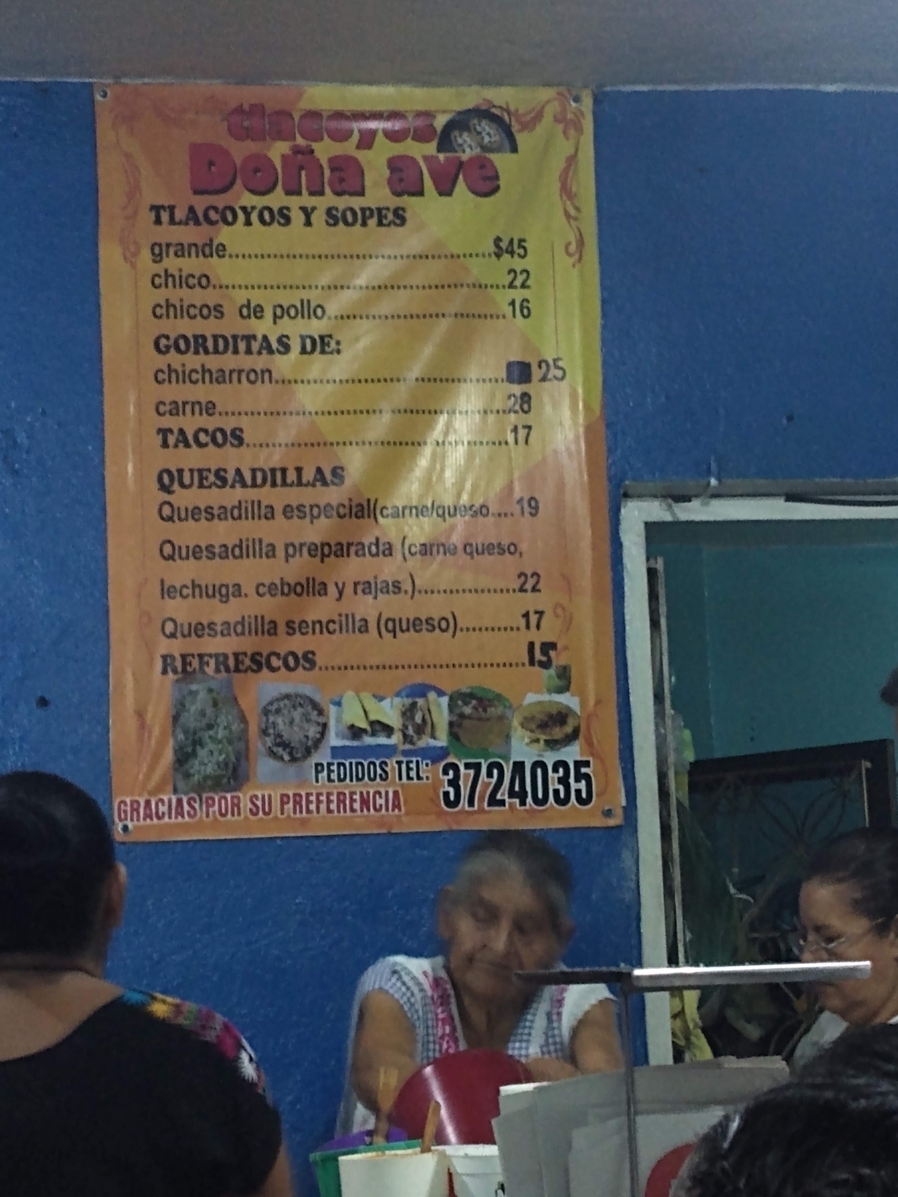 Cocina Económica Tlacoyos Doña Ave image 3