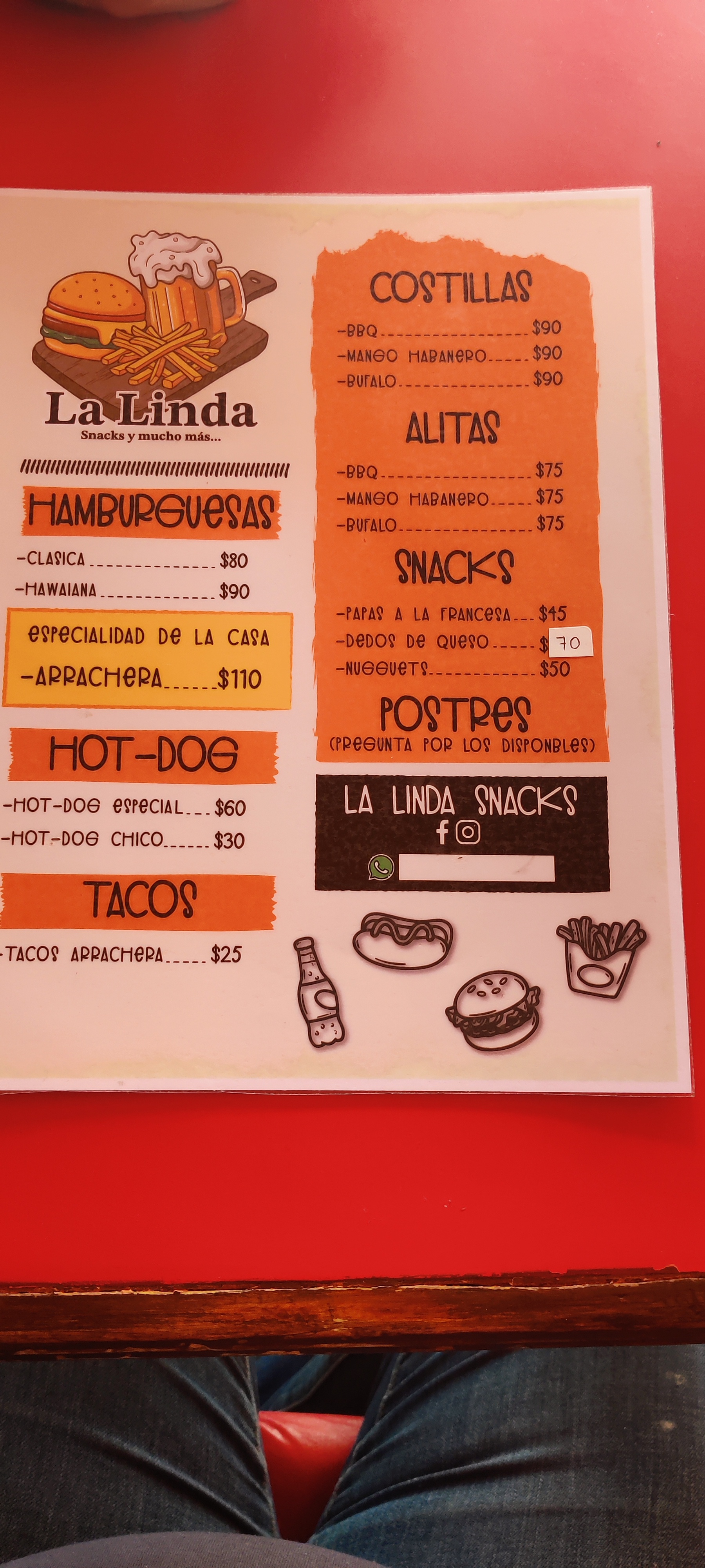 La Linda (hamburguesas y snacks) image 3